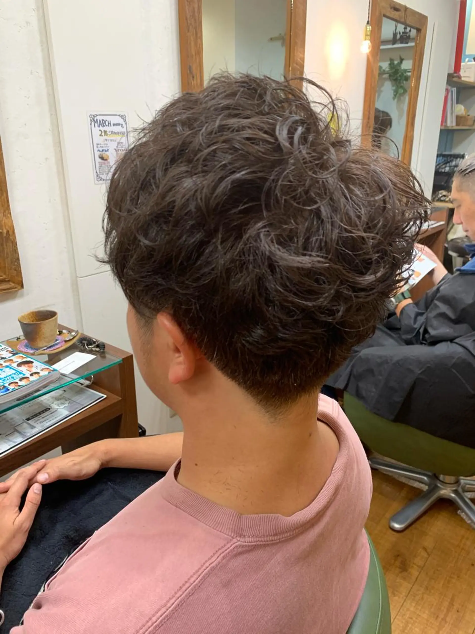 カラー パーマ メンズ march merryのヘアスタイル