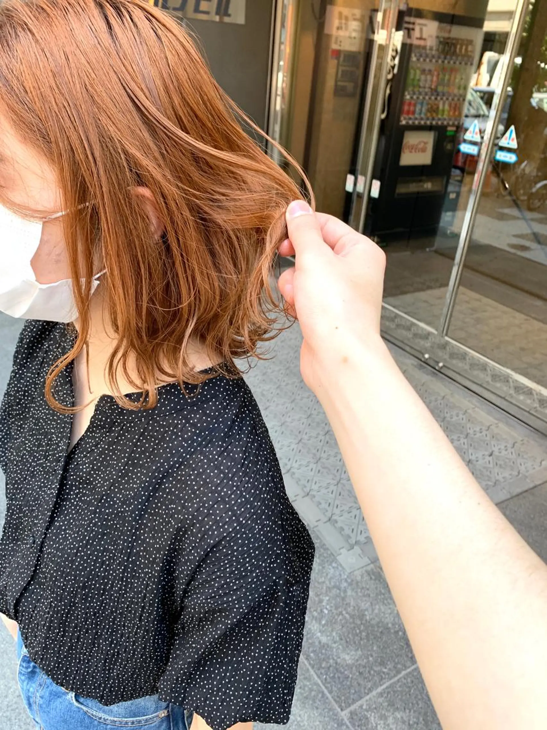 ミディアム La Lauren所属・ダブルカラー/透明感 💈JUNYA💈のヘアスタイル