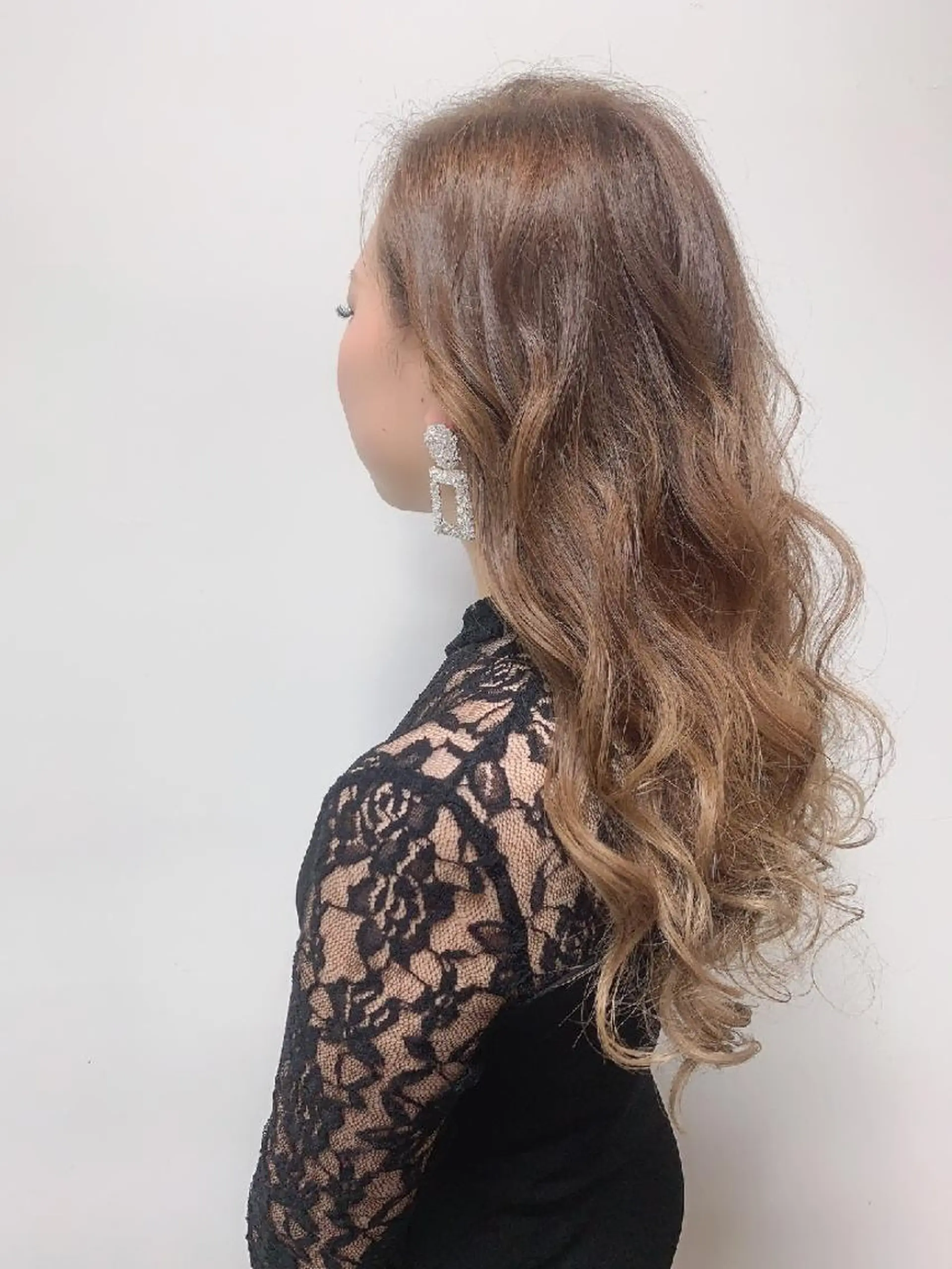 ロング ヘアアレンジ PRIVATE SALON EYES所属・EYES リアのマツエク・マツパデザイン