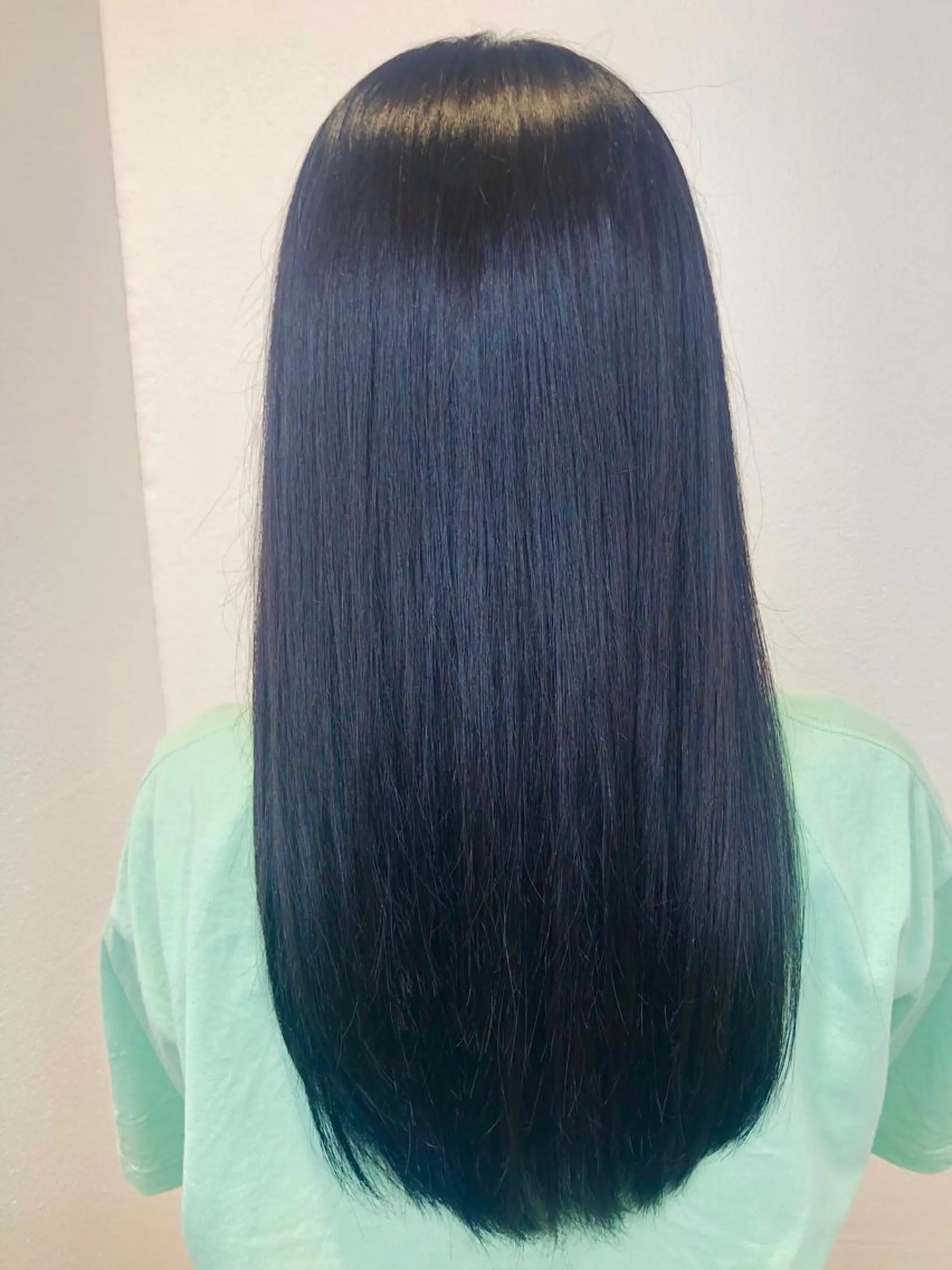 ロング カラー ブルーカラー ブルージュ Lee大阪店所属・店長　濱口 花菜　美髪整形のヘアスタイル