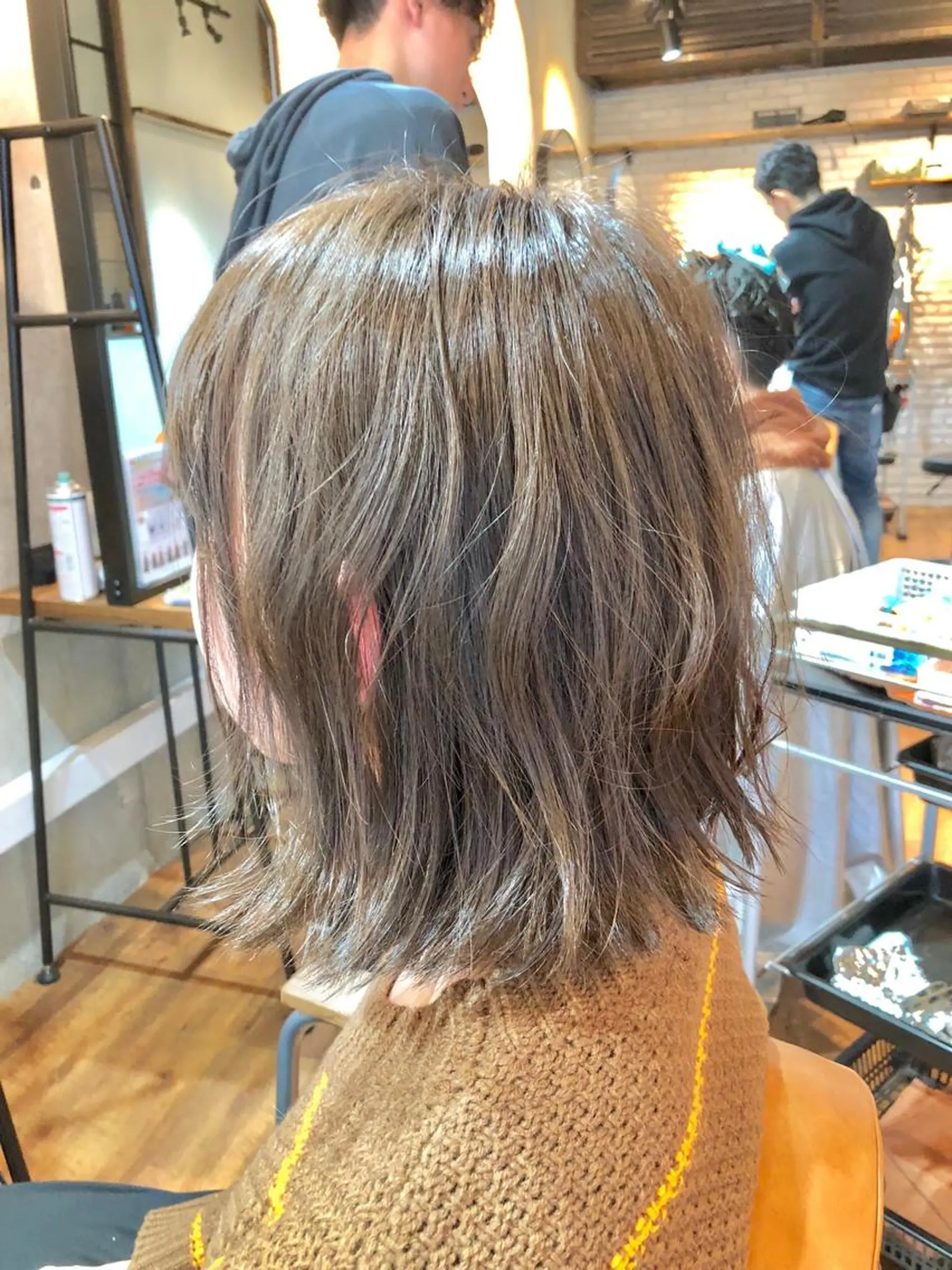 ミディアム カラー La fith hair swag所属・山村 直哉のヘアスタイル