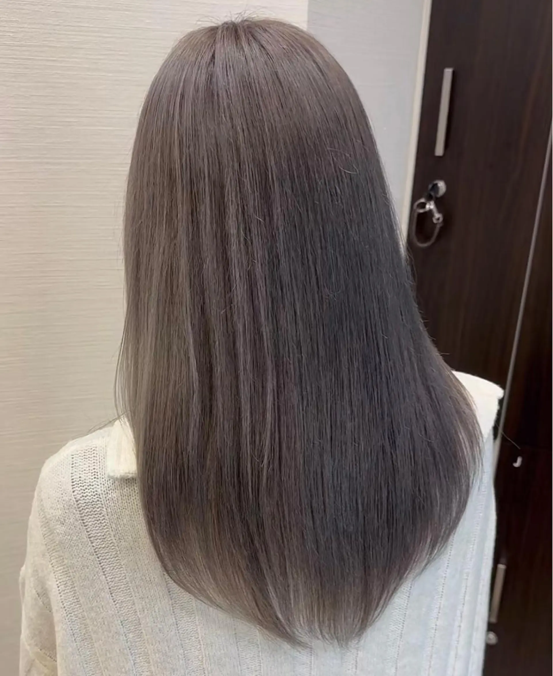 セミロング カラー メンズ メンズブリーチ ブリーチ カット ヘアカラー トリートメント 🦋髪質改善 今宮梨沙🦋のヘアスタイル