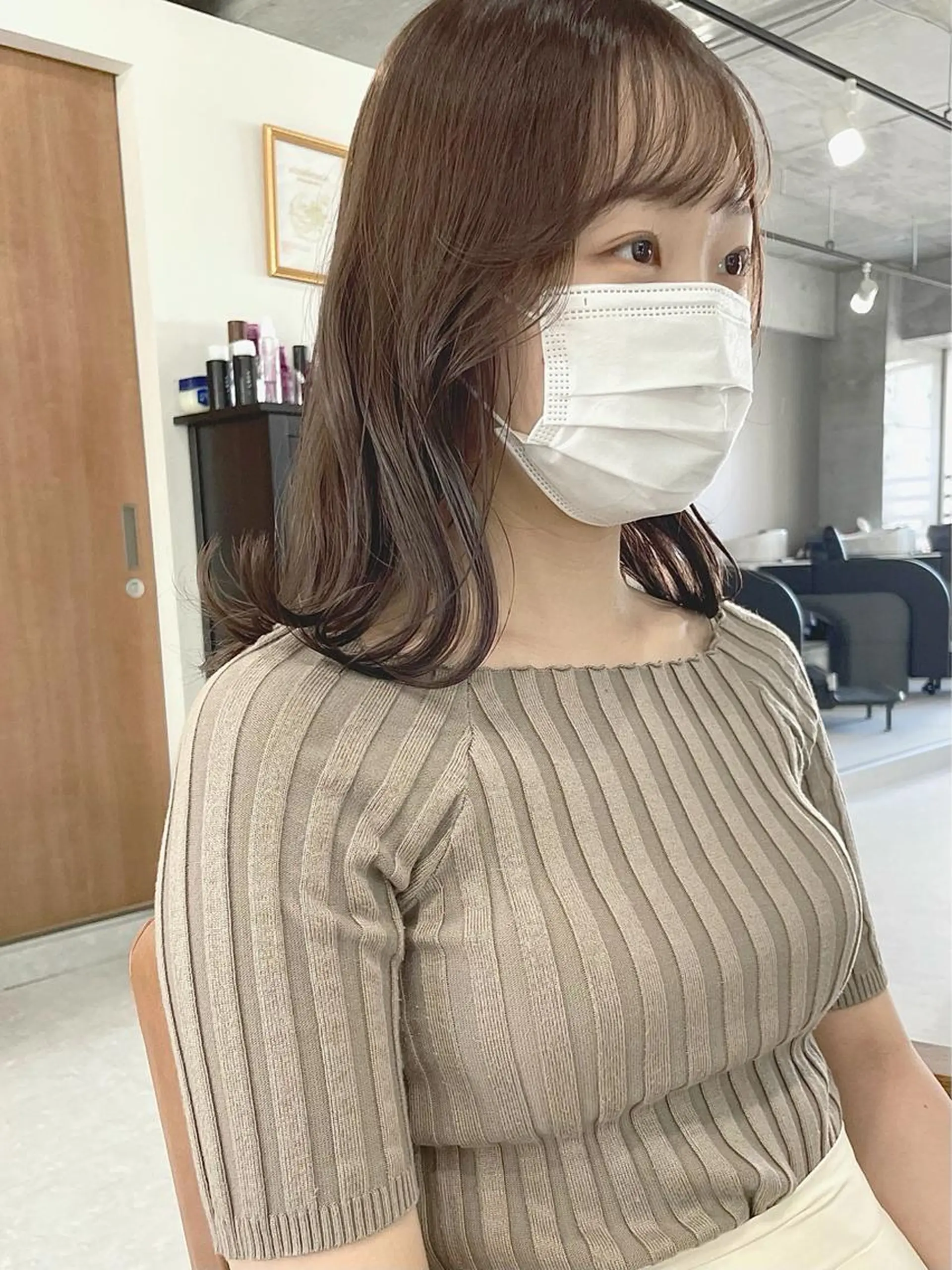 ロング カラー ヘアアレンジ メンズ似合わせ🪞 副店長 kotoriのヘアスタイル