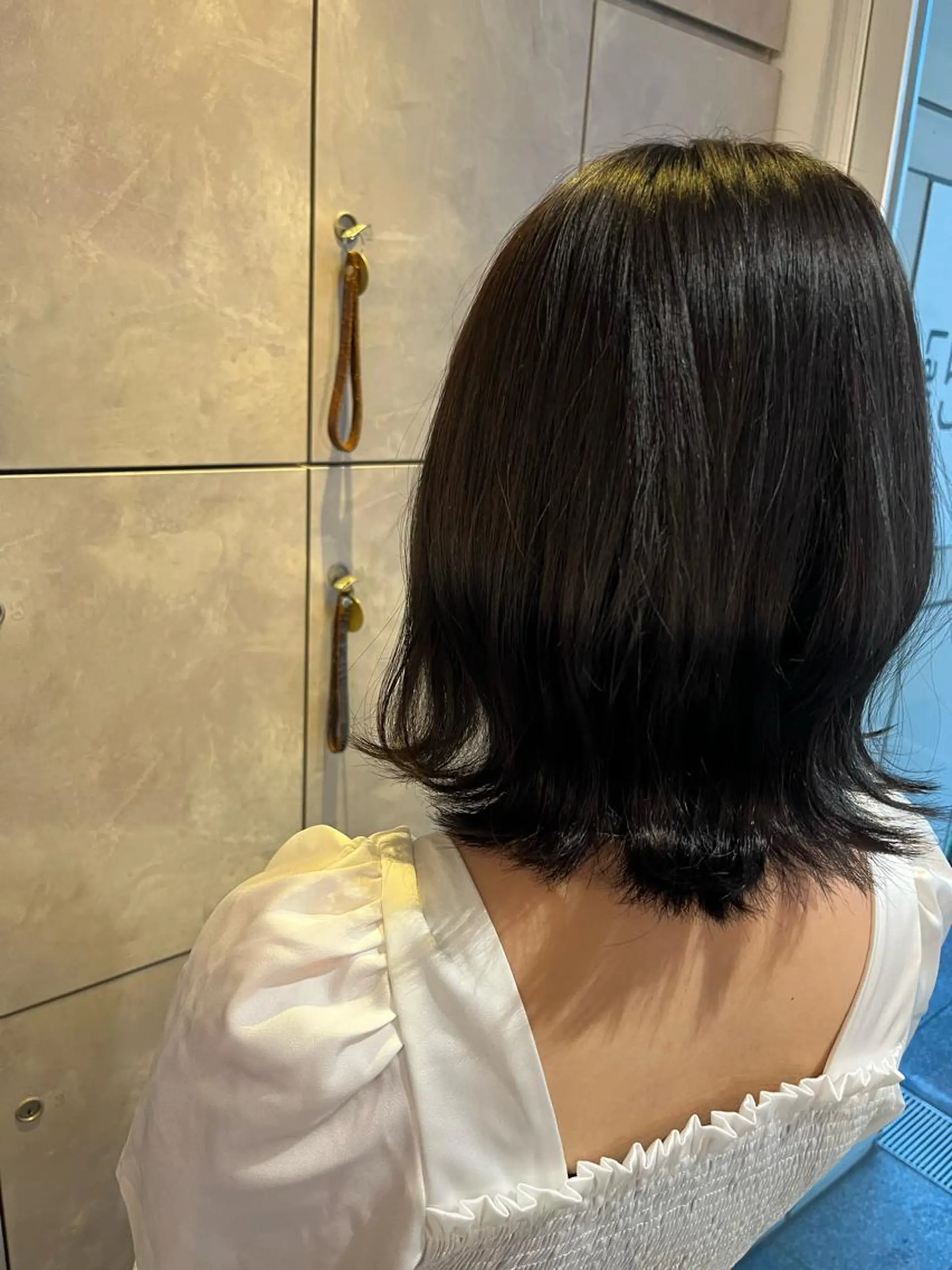 セミロング カラー 🎀透明感 カラー🎀ミズキのヘアスタイル