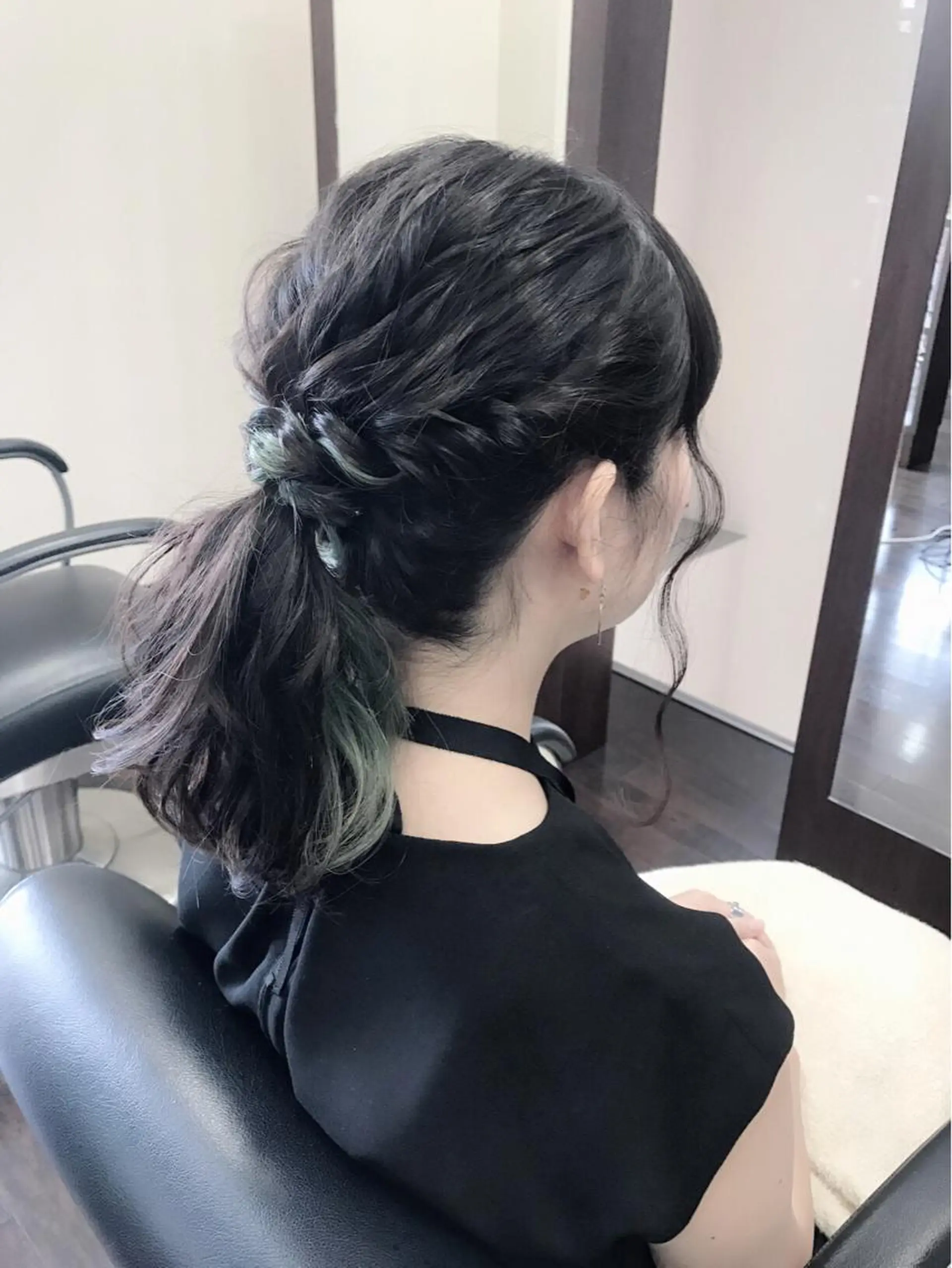 セミロング ヘアアレンジ 結婚式・ブライダル 沢田 瞳のヘアスタイル