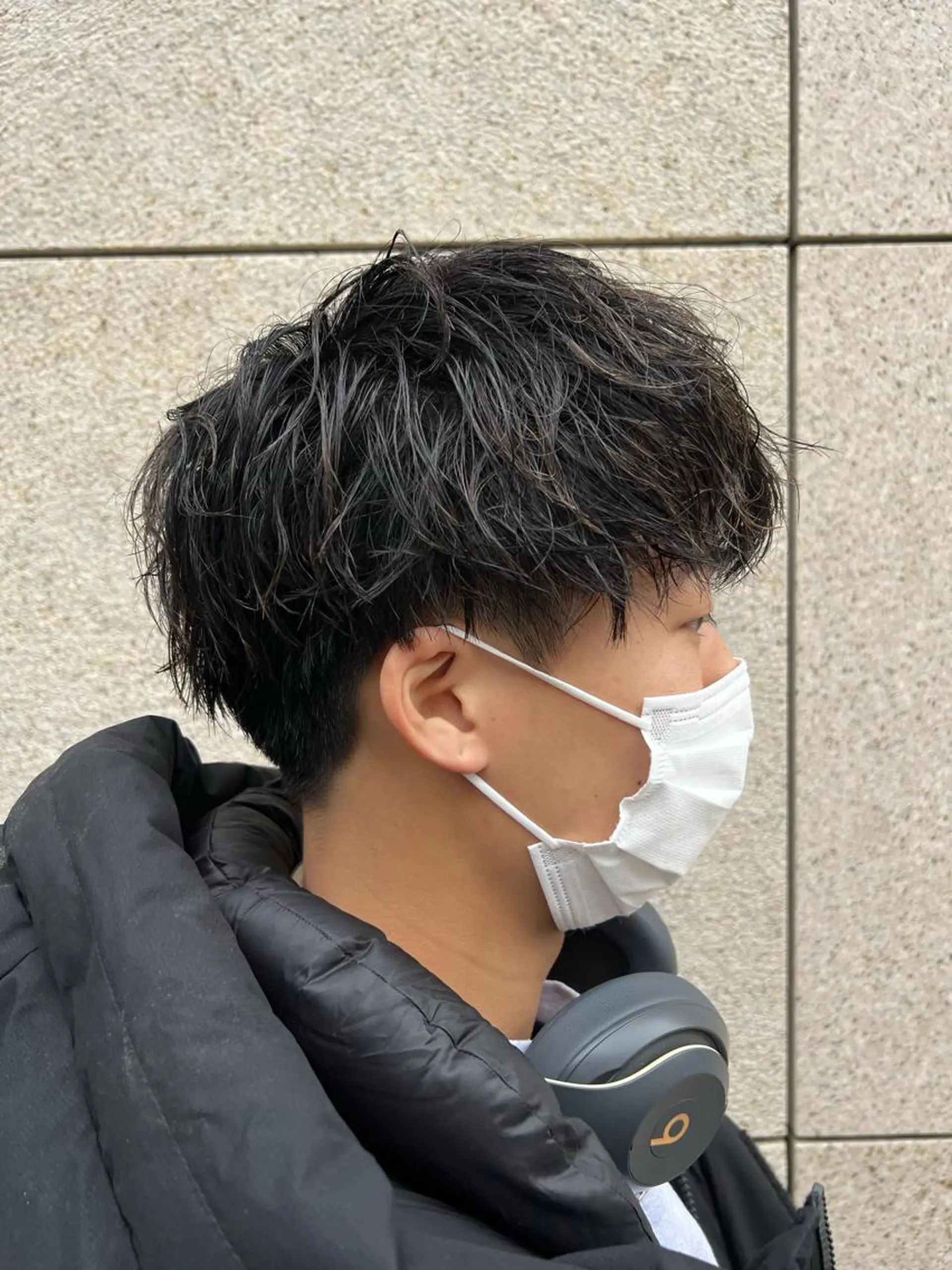 ショート メンズ 糟谷 慈英のヘアスタイル