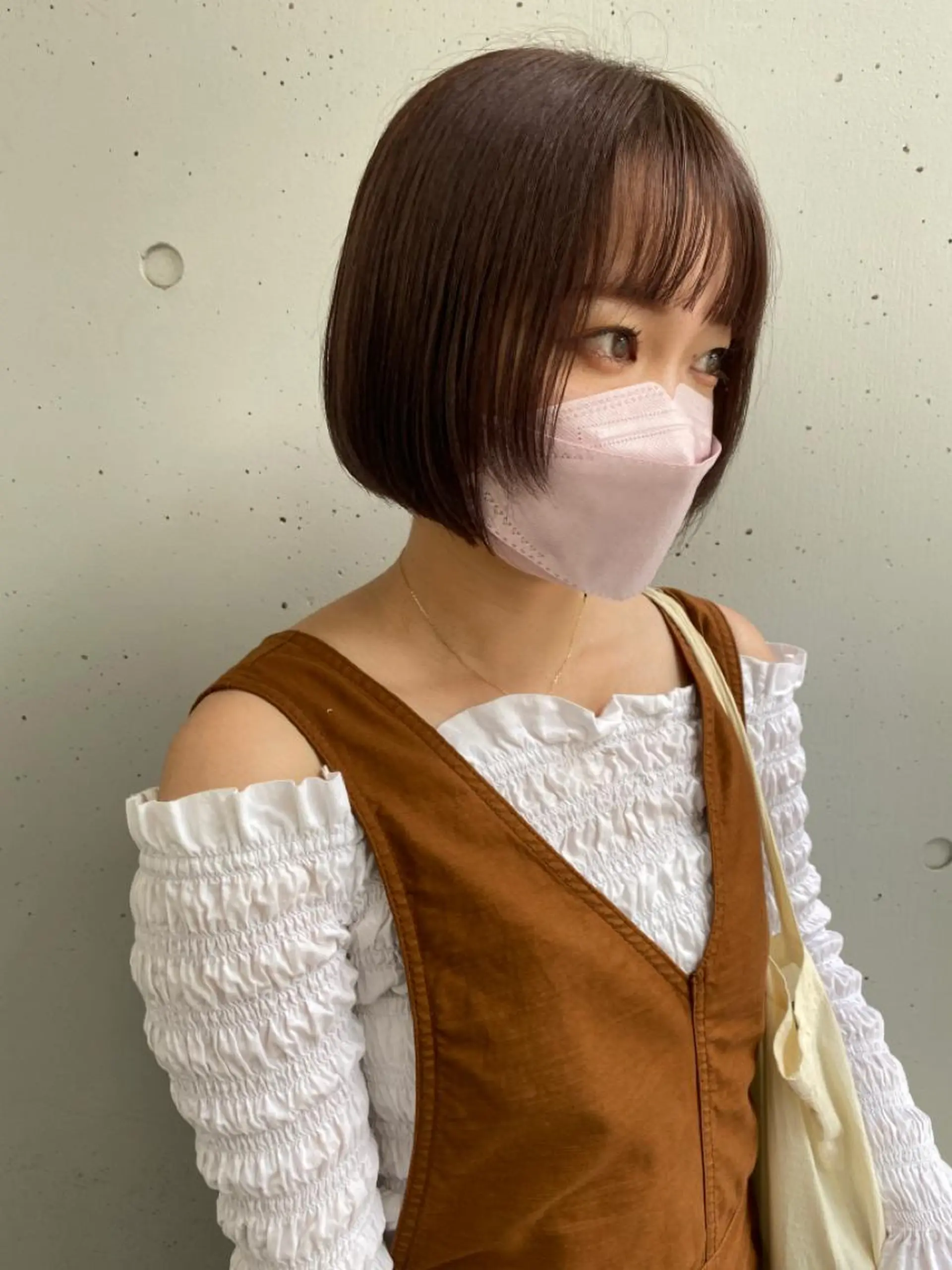 ショート カット ヘアカラー トリートメント ボブ / オージュア 🌸Mikuのヘアスタイル