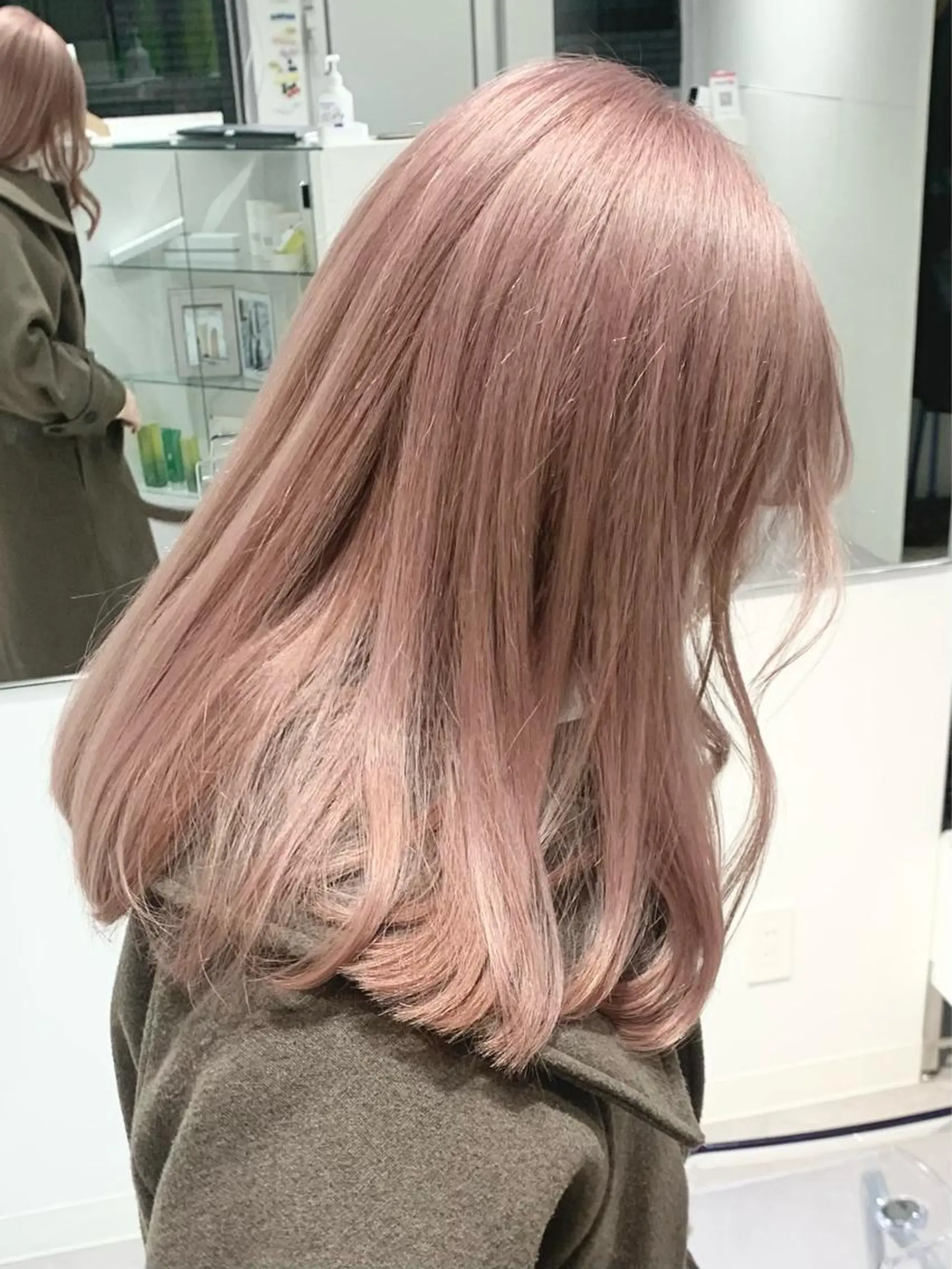 セミロング ヘアカラー トリートメント ウルフ/レイヤー ⚡️ITSUKU⚡️のヘアスタイル