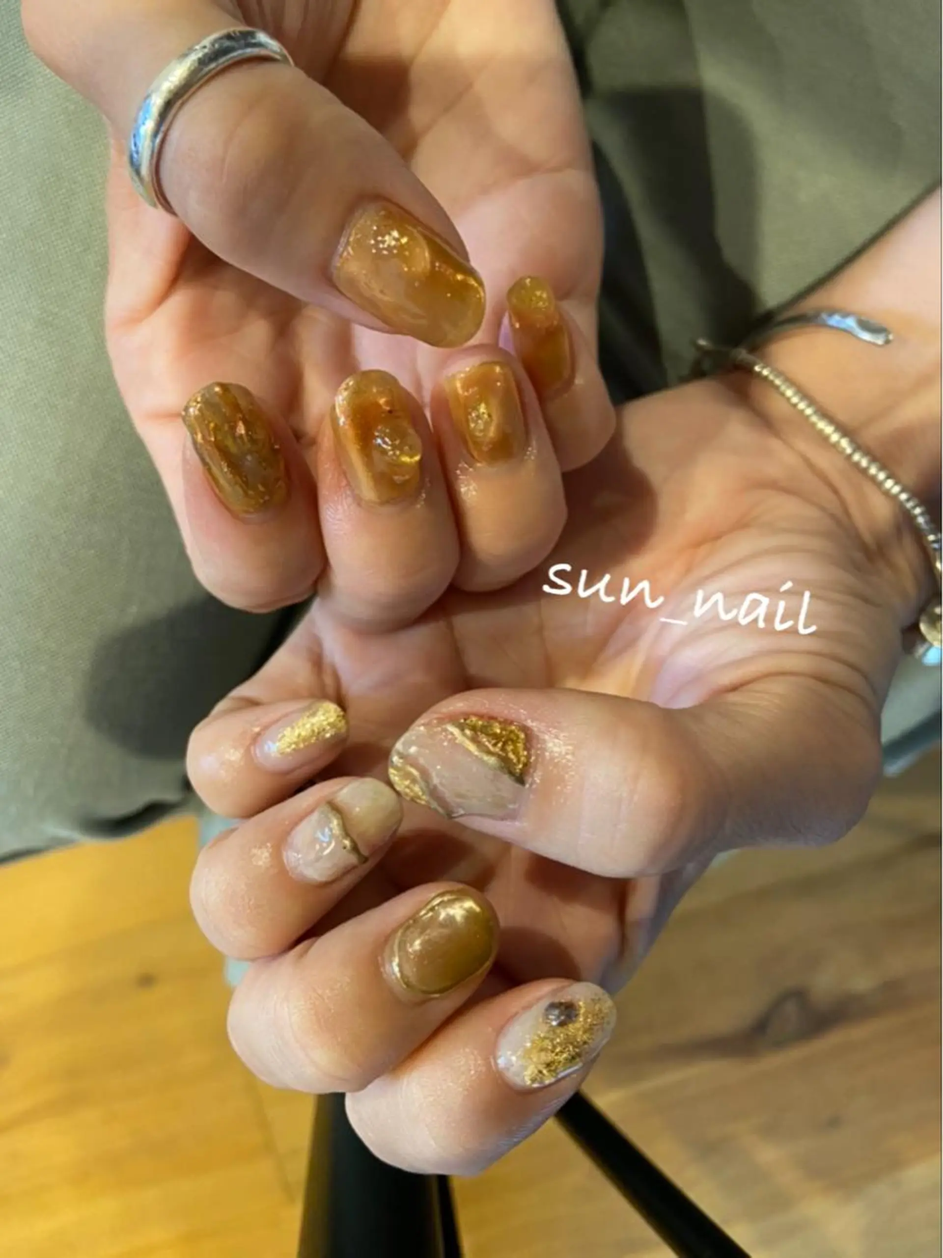 ネイル アートネイル オーロラネイル ミラーネイル ニュアンスネイル . unffのネイルデザイン