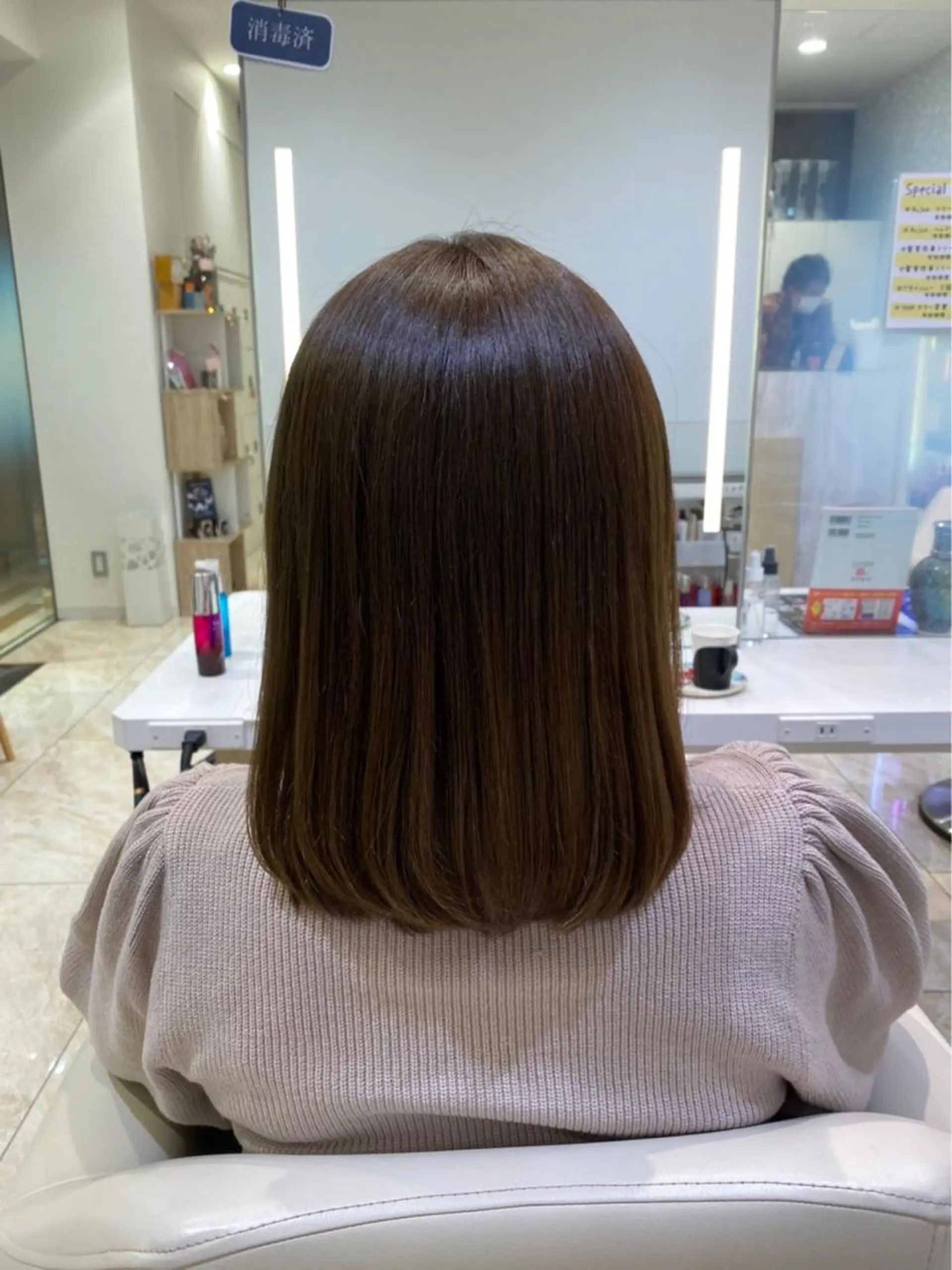 セミロング 波巻パーマ/毛流れ パーマ☘️りゅうせいのヘアスタイル