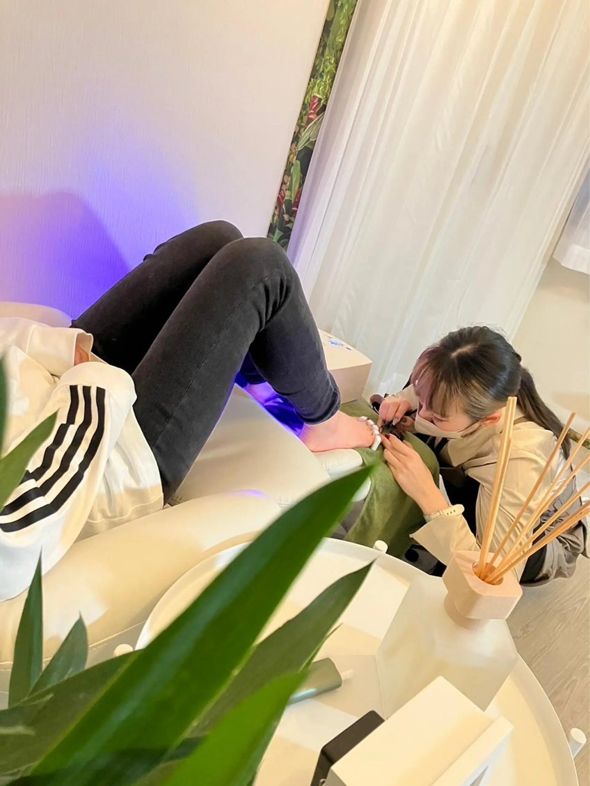 ネイル フットネイル フットネイル m'sNail 福岡西区 ネイルのネイルデザイン