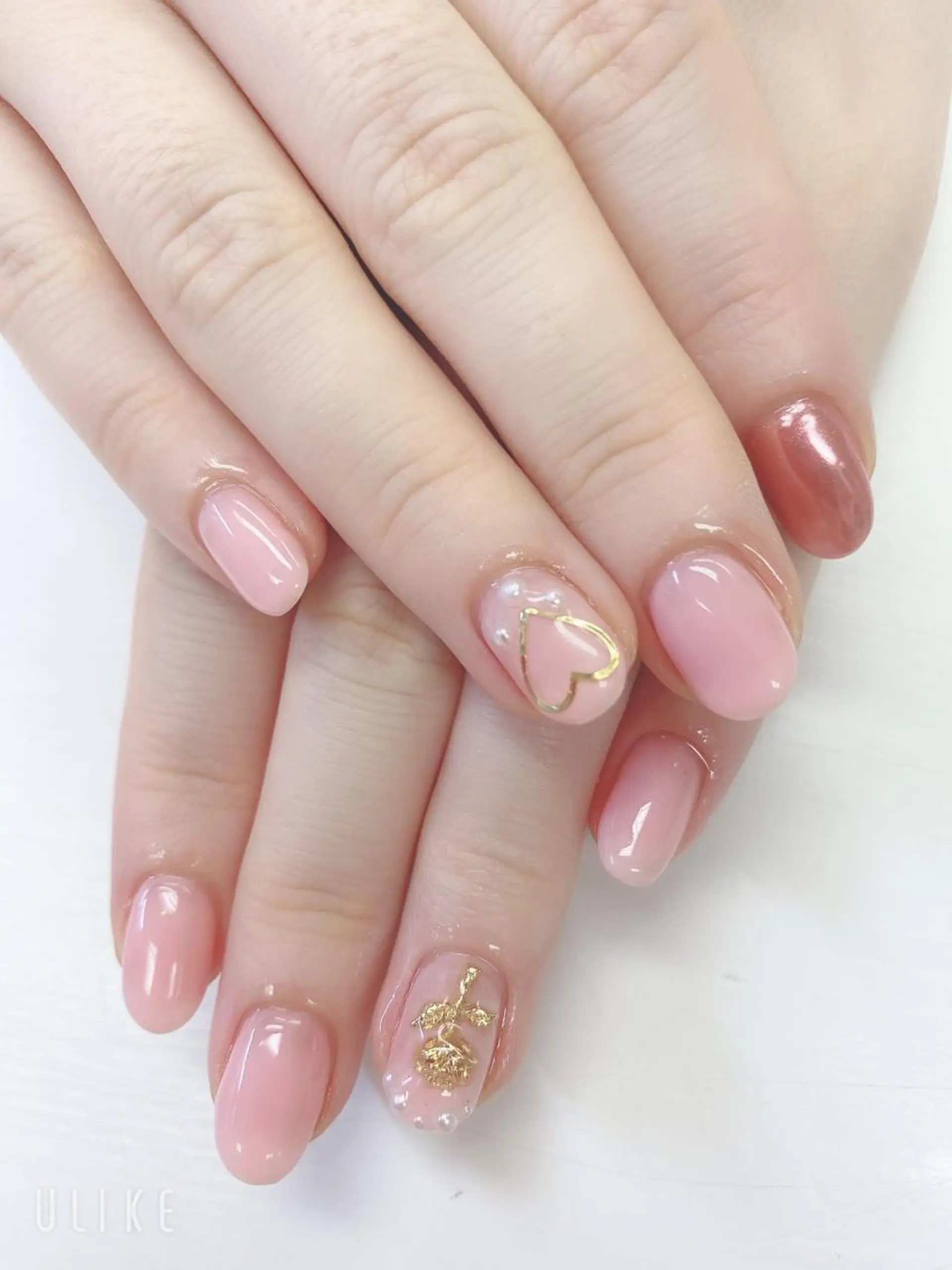 ショート ハンドネイル JNA認定講師🌸 RIEのネイルデザイン