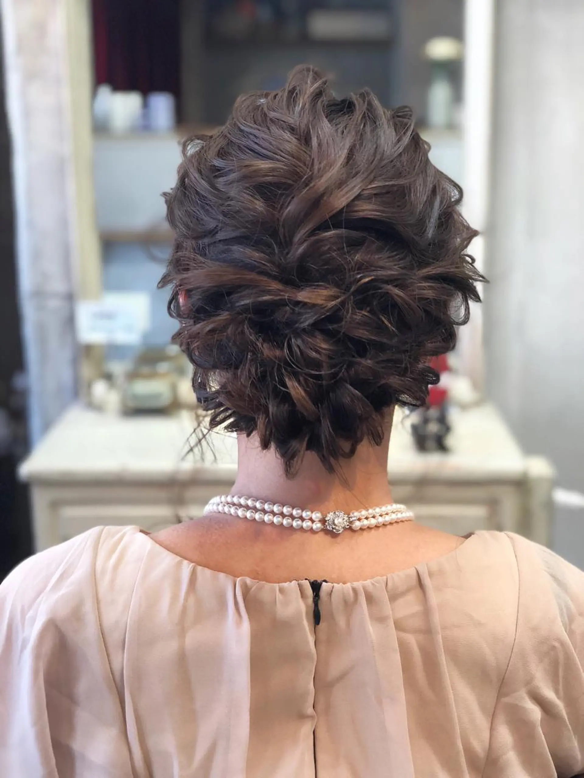 ミディアム ヘアアレンジ autre所属・大久保 ひでなりのヘアスタイル