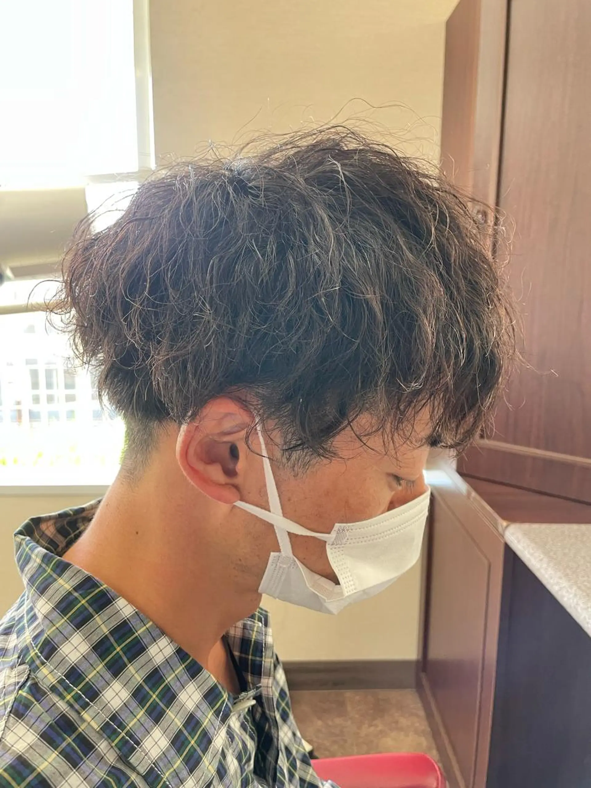 パーマ メンズ コゾノ ミキコのヘアスタイル