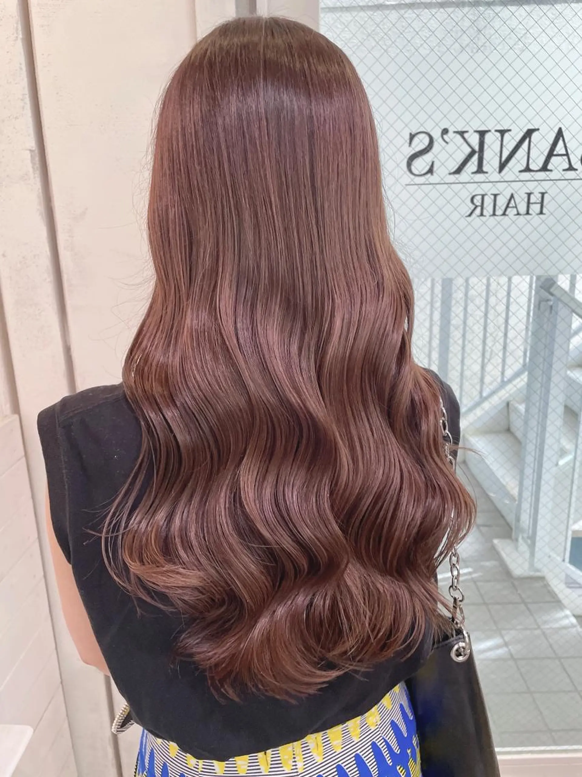 ロング カラー ベージュカラー ブラウンカラー 池袋髪質改善 タニグチのヘアスタイル