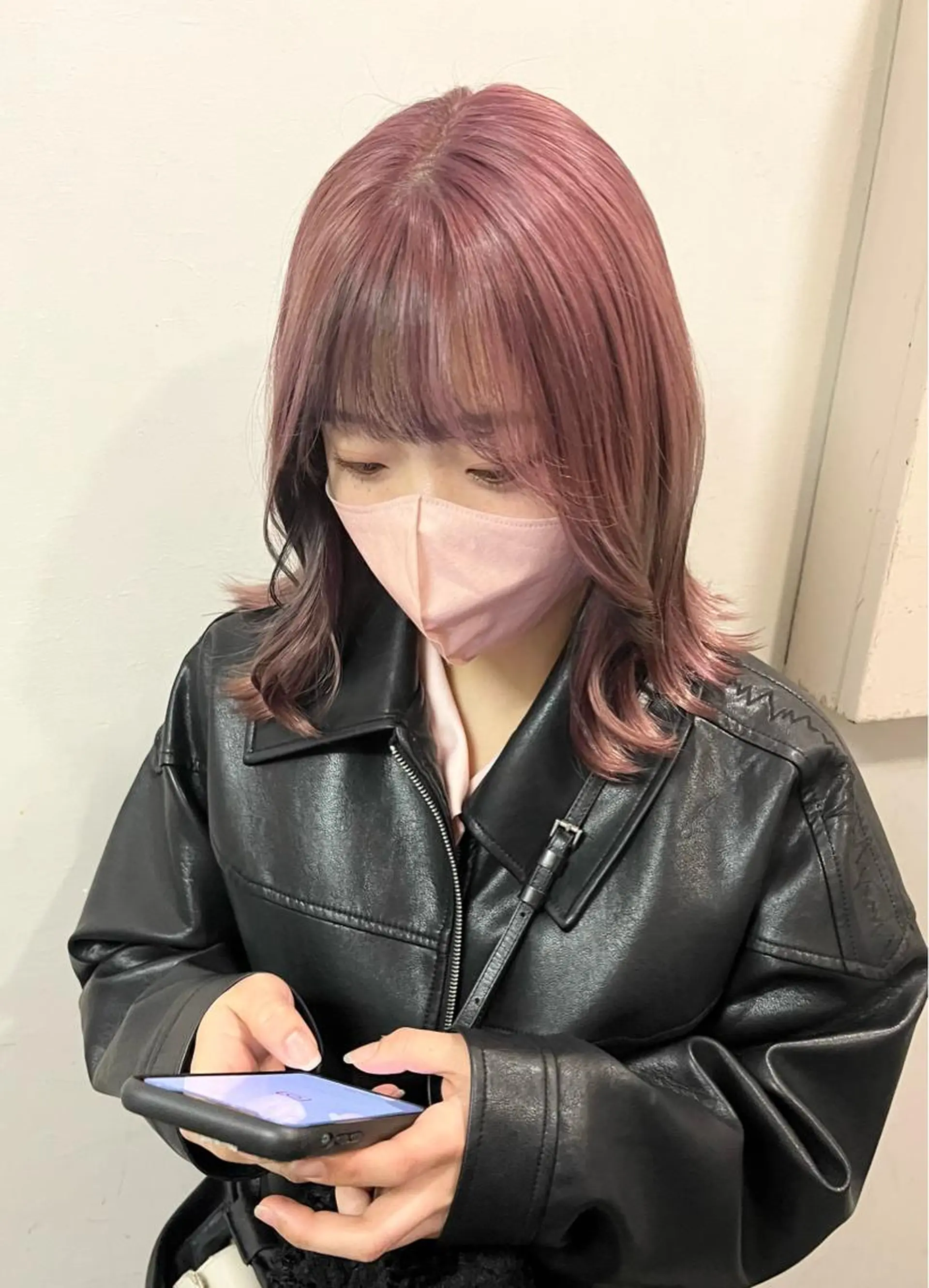 ミディアム 表参道/ハイライト /tsumugiのヘアスタイル