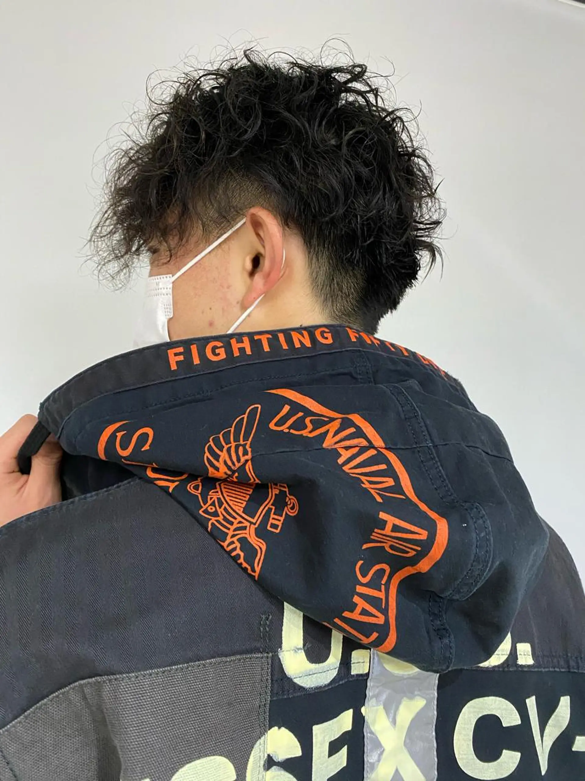 ショート パーマ メンズ steed tokyo所属・KOOKI スティードトーキョーのヘアスタイル