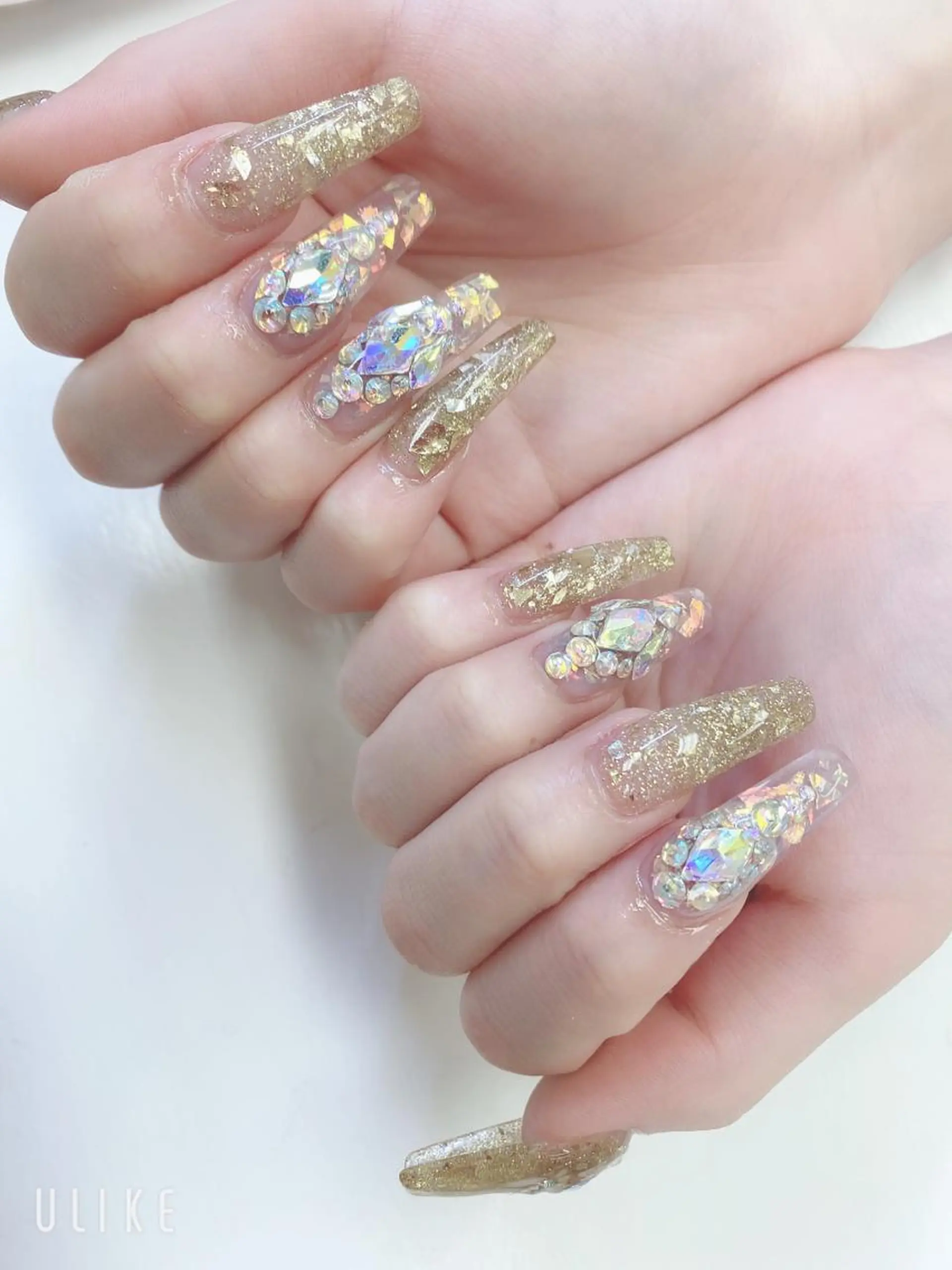 ロング ハンドネイル JNA認定講師🌸 RIEのネイルデザイン