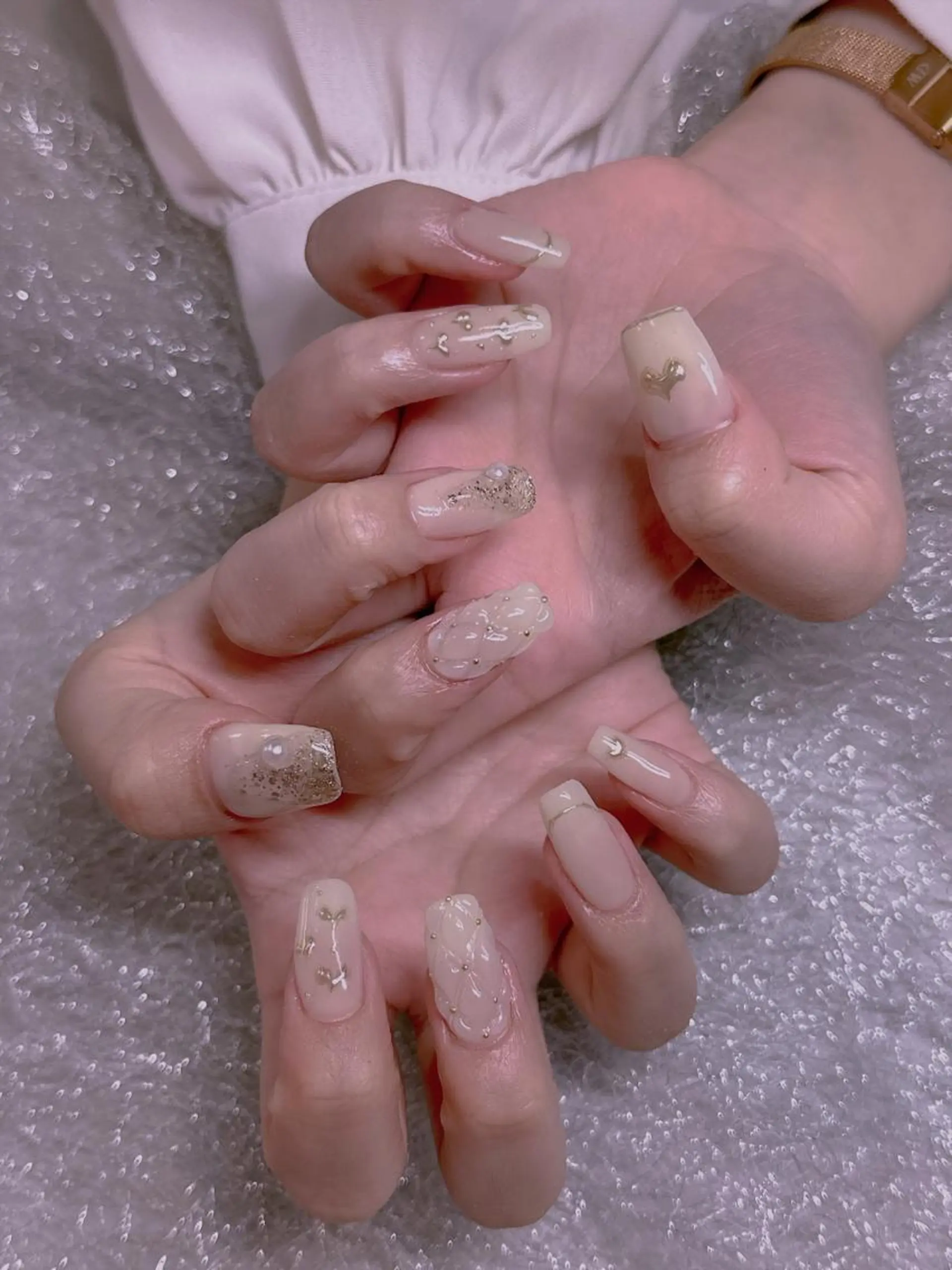 ネイル 長さだし専門店 M2　rikaのネイルデザイン