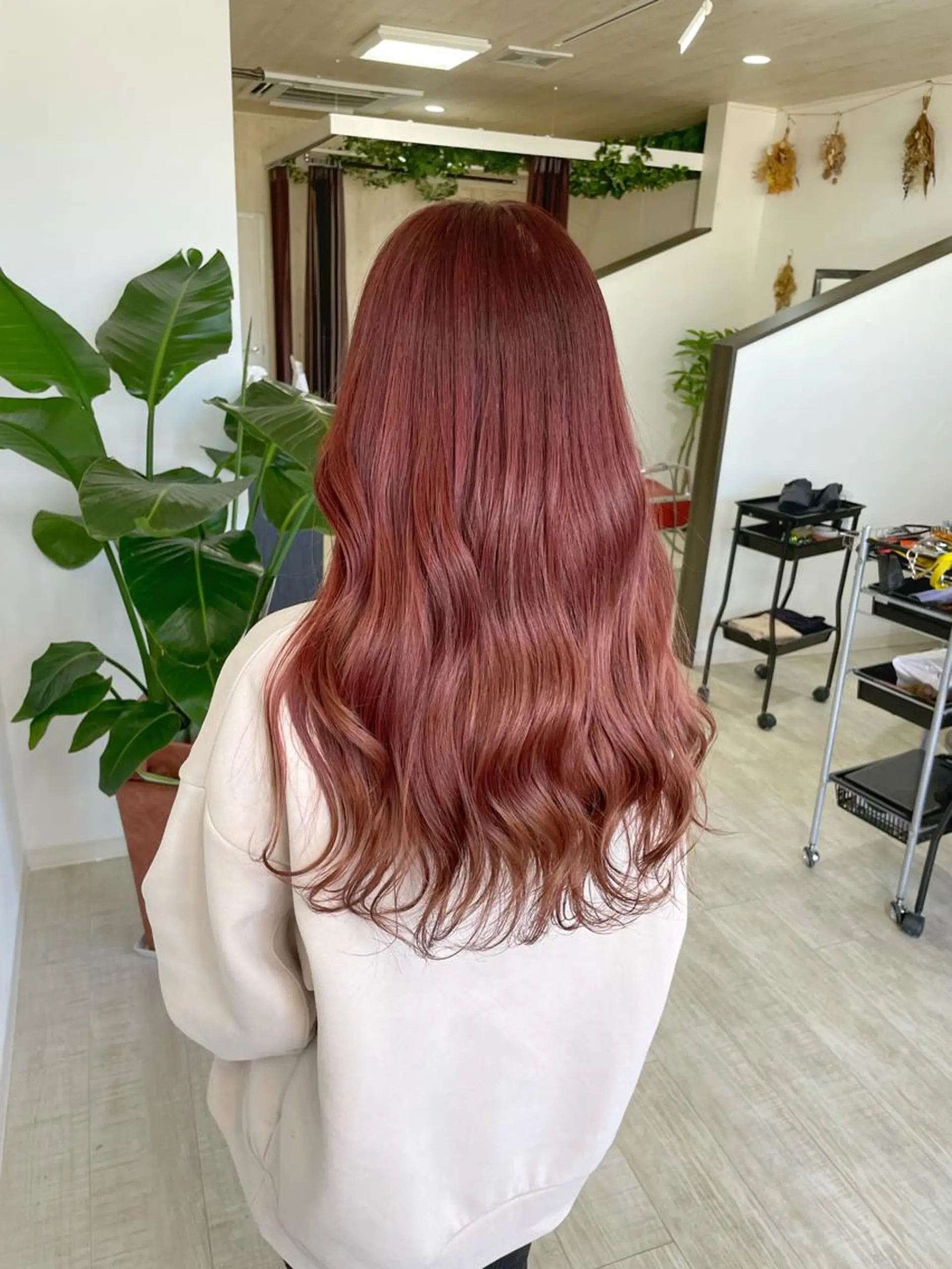 ロング カラー ヘアカラー force hair所属・🫧富田 苑実🫧のヘアスタイル