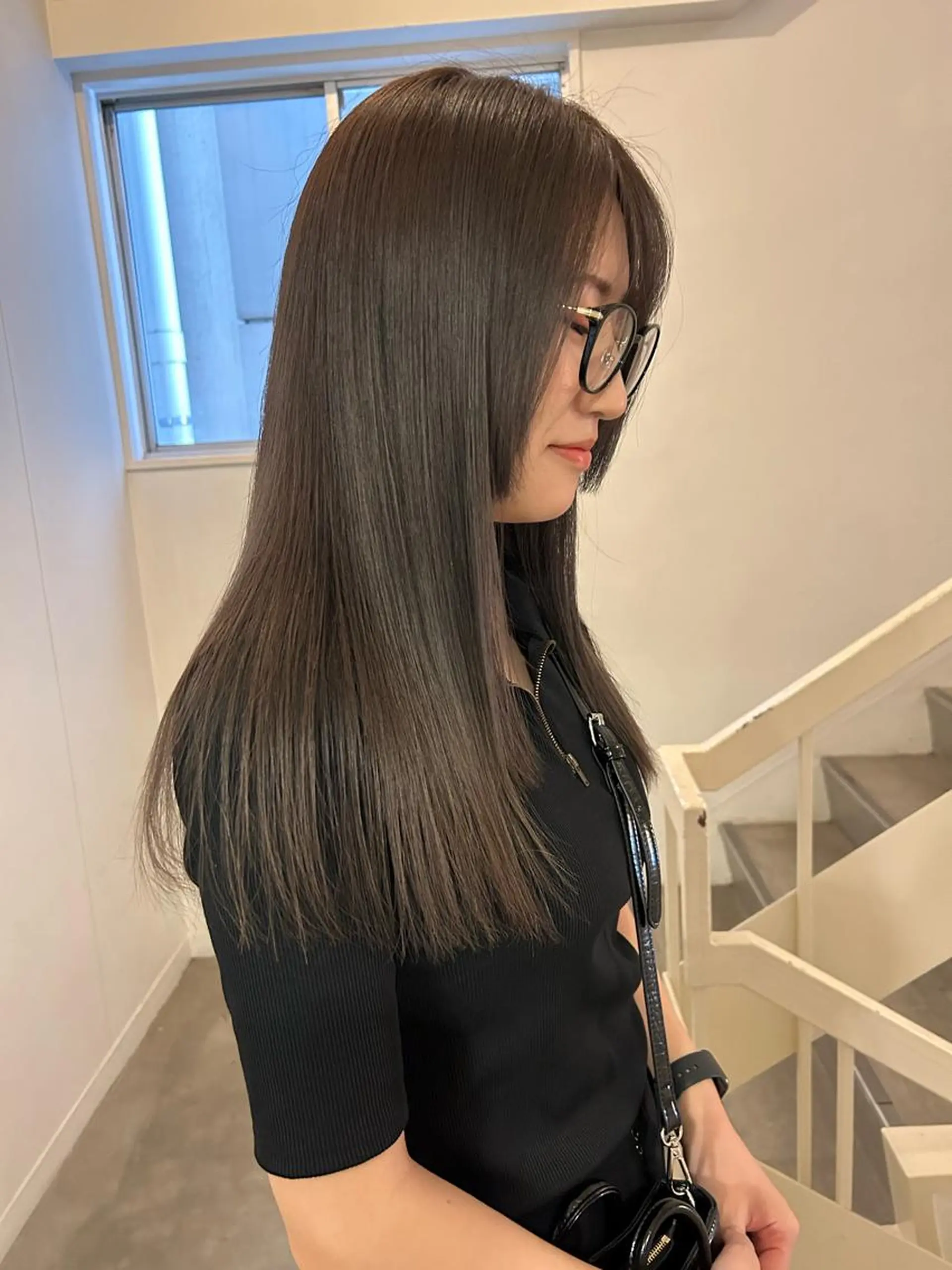 ロング カラー natsu fujinoのヘアスタイル