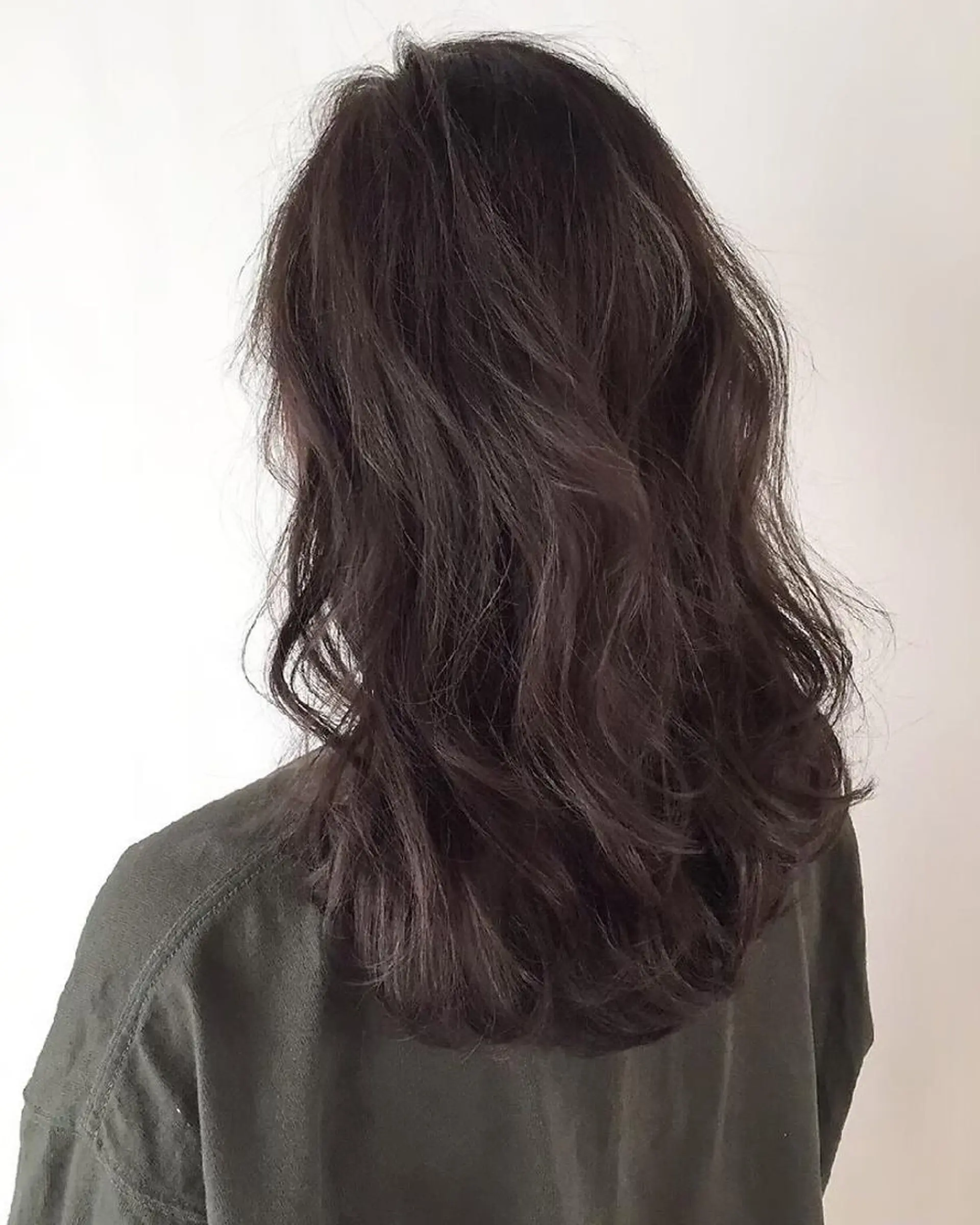 ミディアム カラー 長岡 健一のヘアスタイル