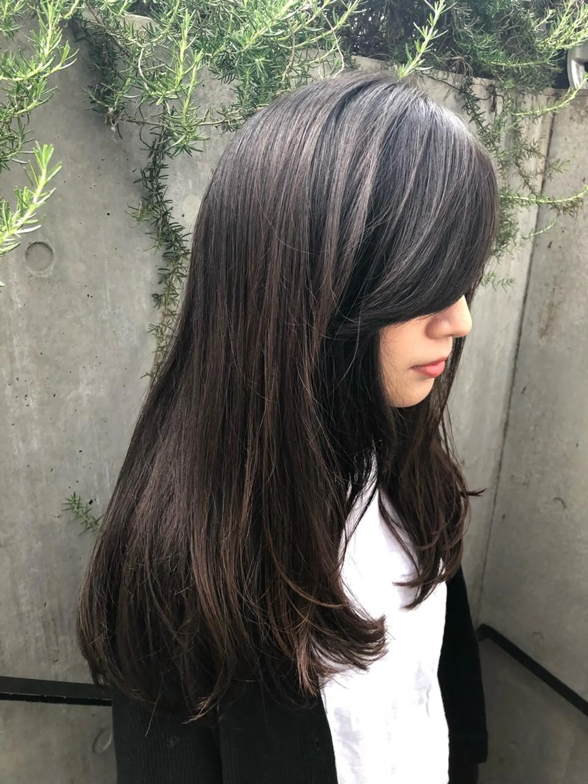 ロング カラー ヘアアレンジ グレージュ 遠藤悠大/メンズ縮毛 /メンズカットのヘアスタイル