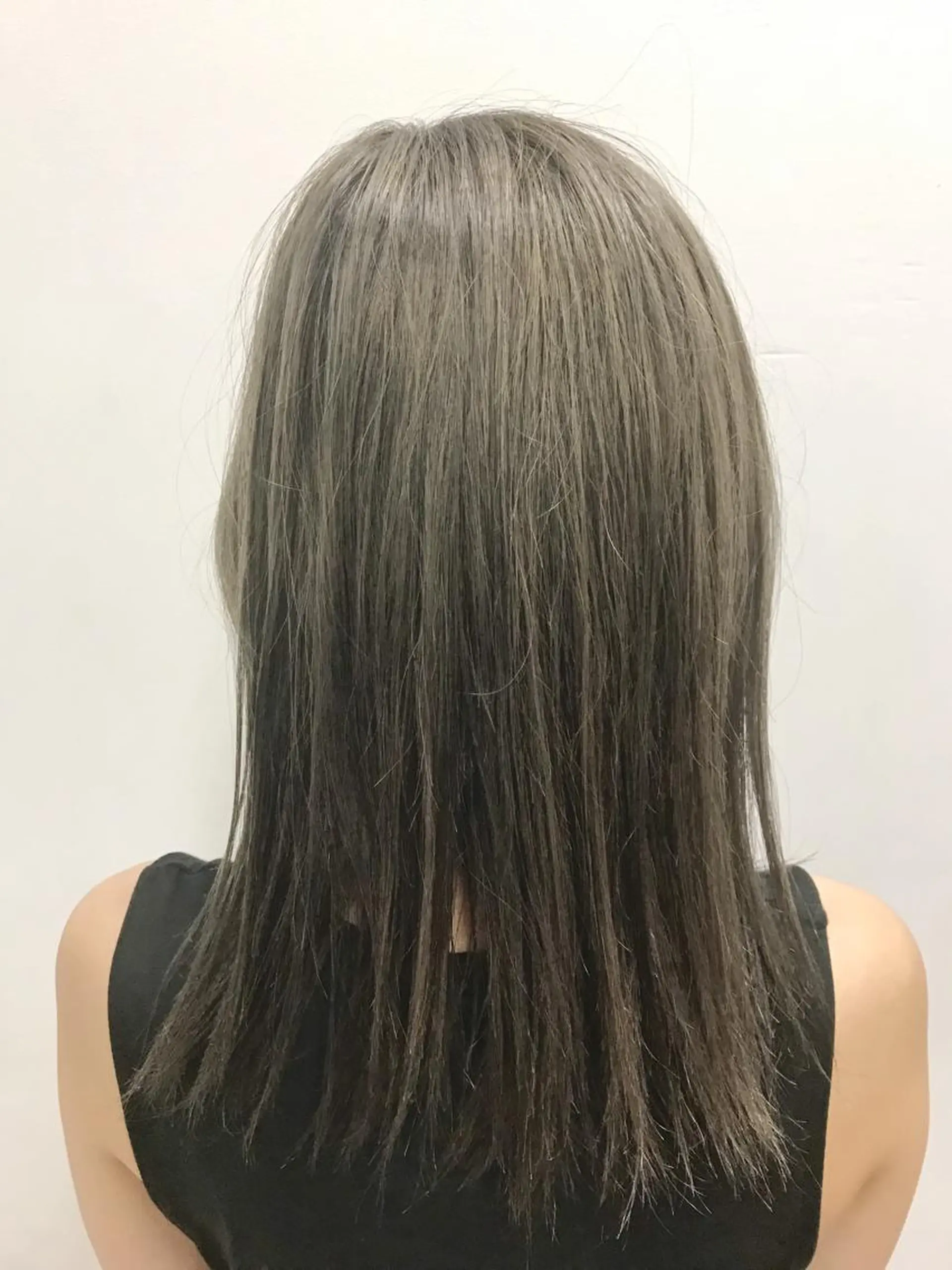 セミロング カラー 池田 雄太 ✨美髪縮毛矯正✨のヘアスタイル