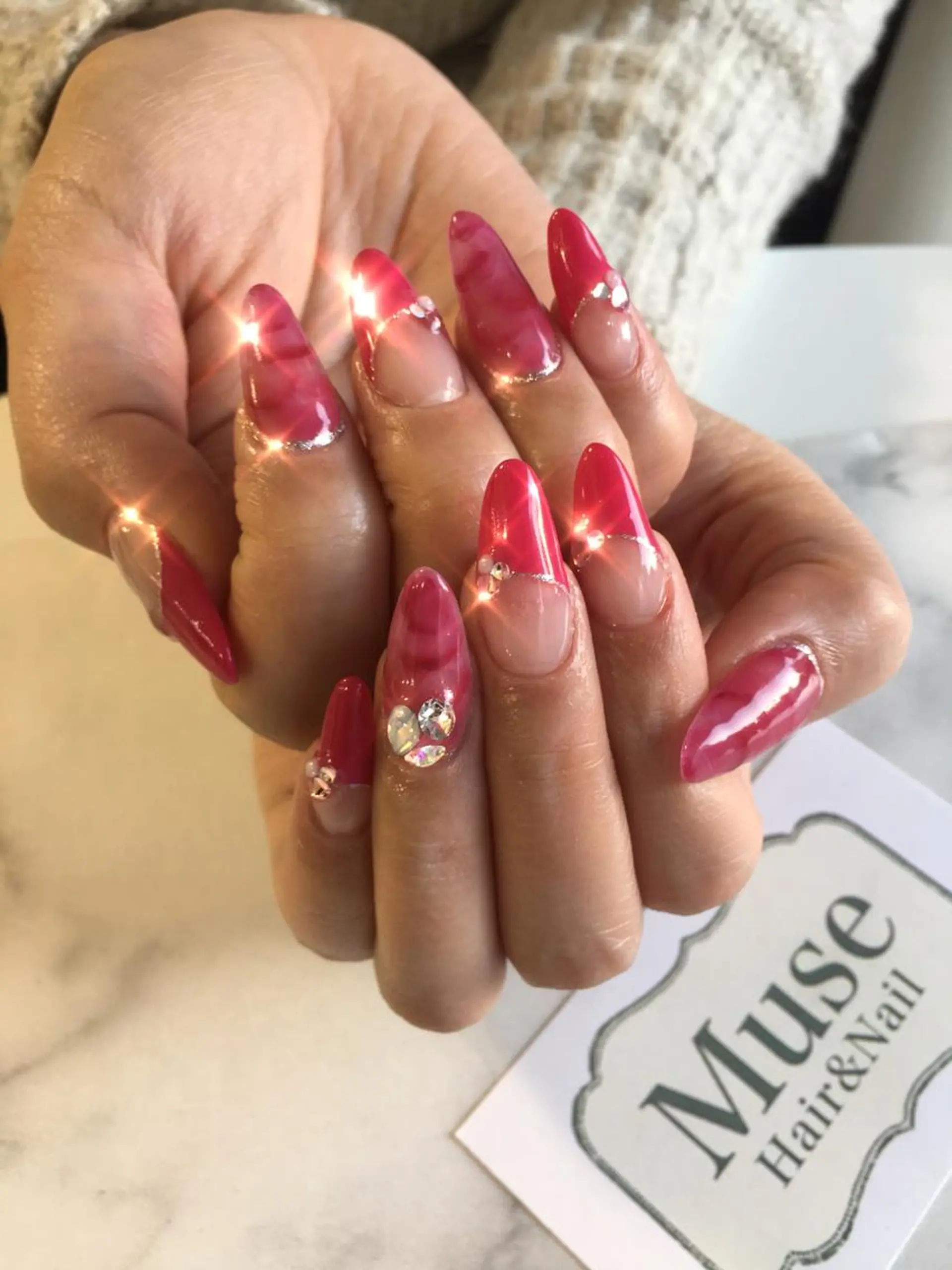 ネイル ジェルネイル スカルプネイル 隠れ家一戸建て金町 HIROMI 葛飾区のネイルデザイン