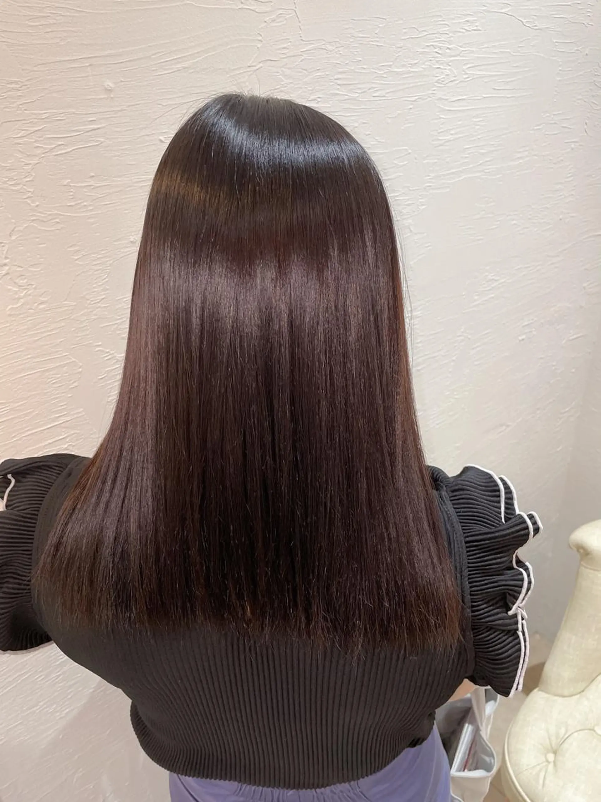 ミディアム 縮毛矯正 sora ♡のヘアスタイル