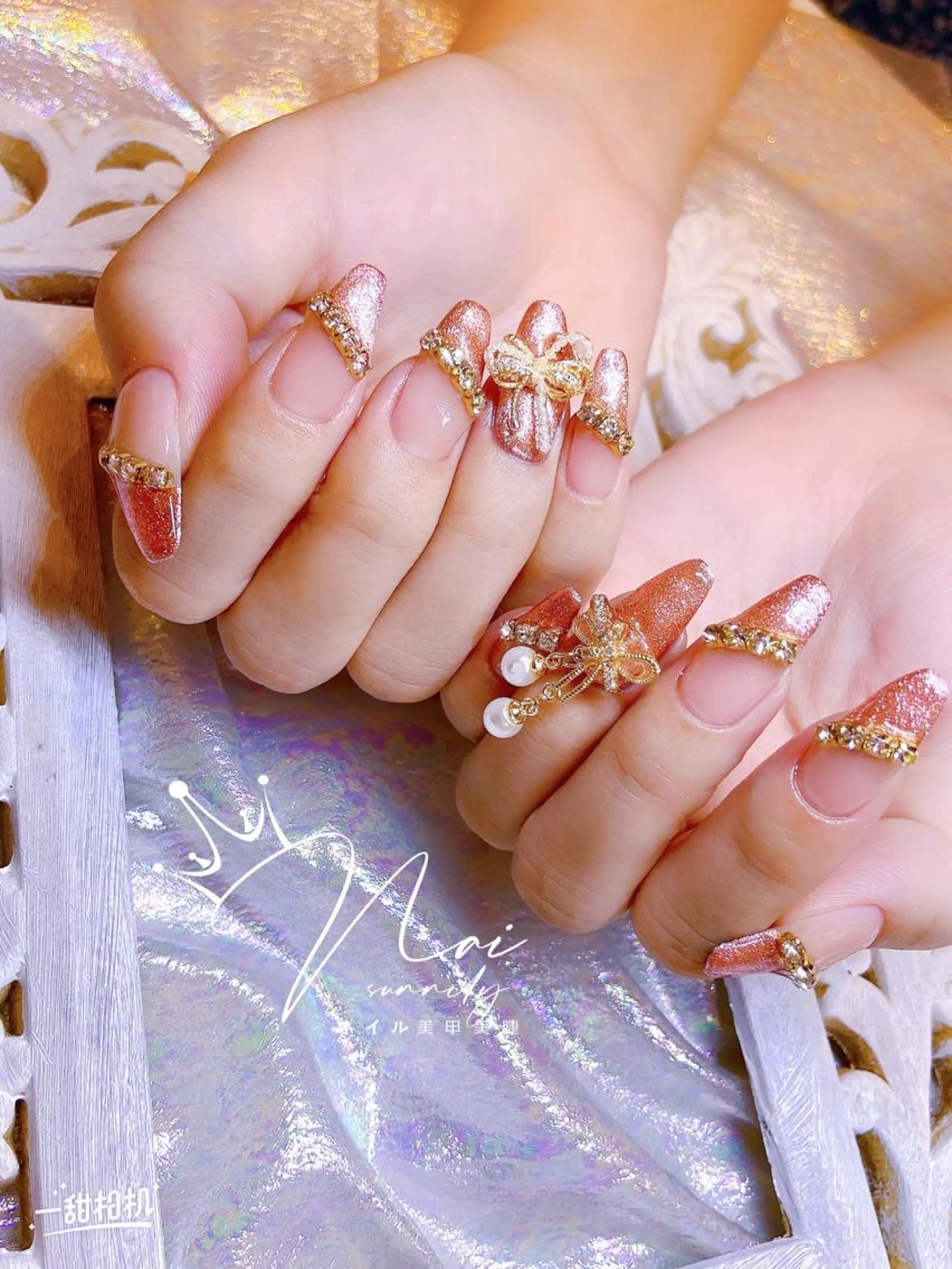 ネイル 長さだし専門店 M2　rikaのネイルデザイン