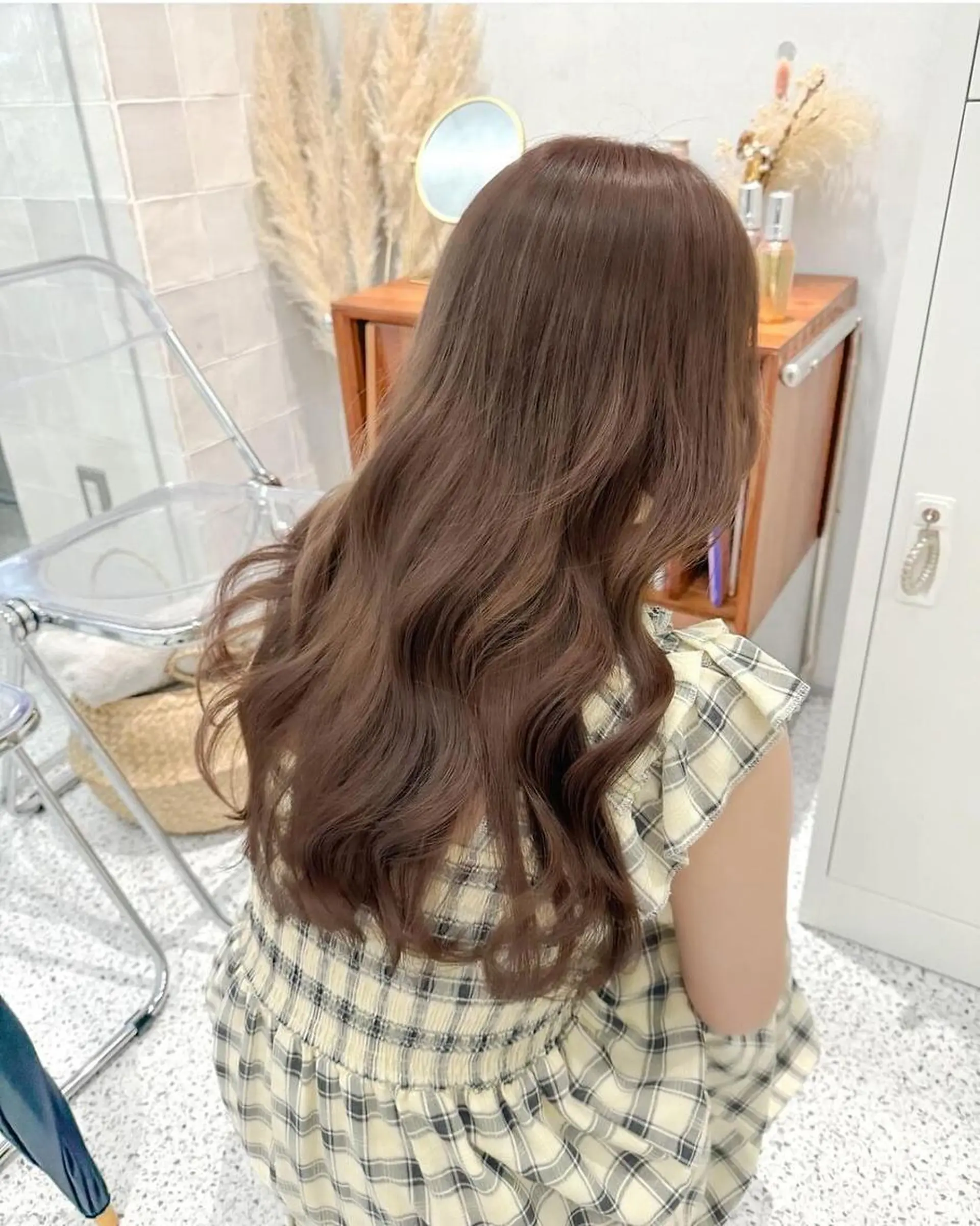 ロング 🎀韓国/艶髪/暗髪 🎀 柚月🫧立川駅のヘアスタイル