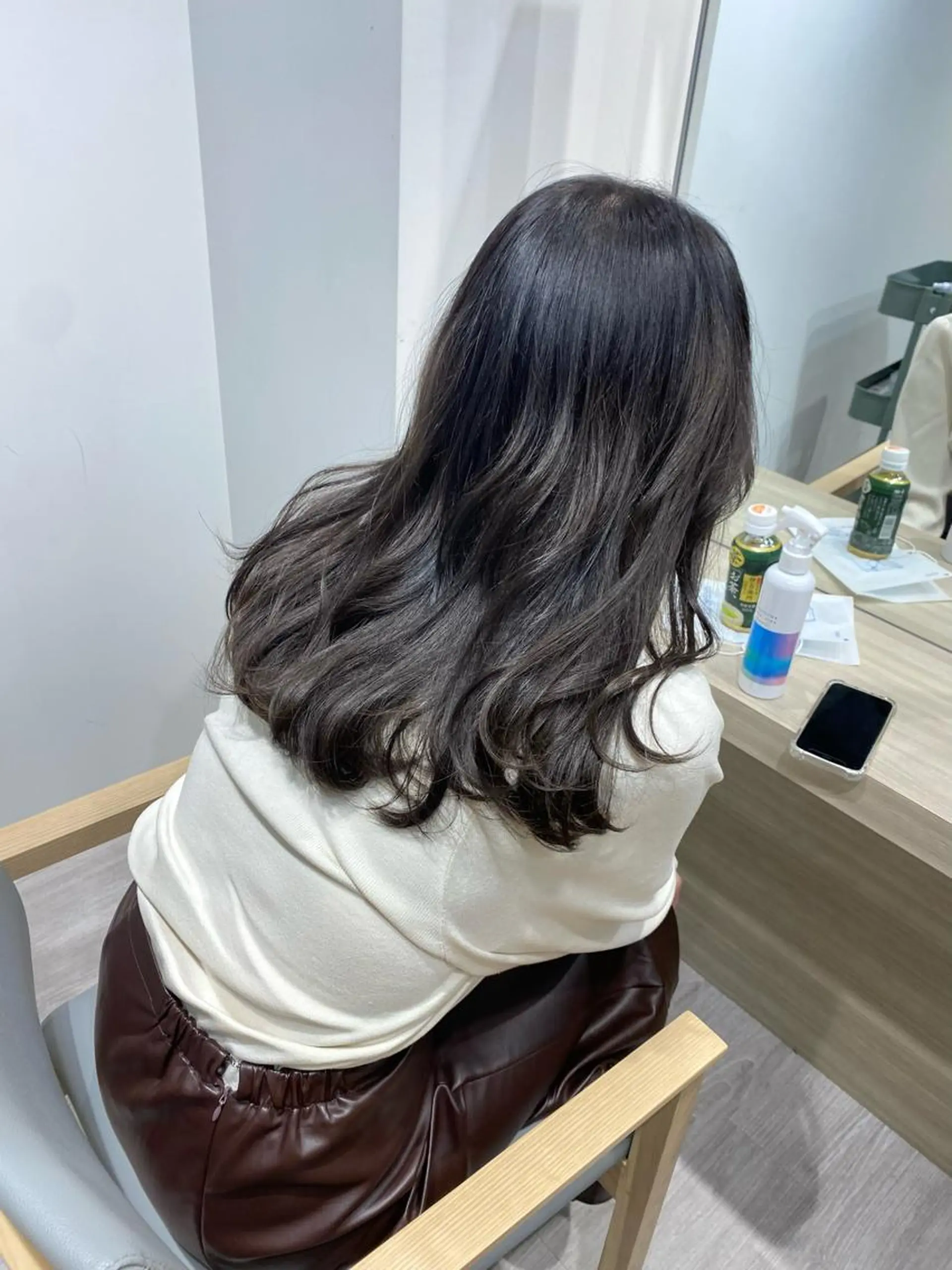 セミロング ヘアカラー トリートメント 【SIUN】健太郎 髪質改善/透明感のヘアスタイル