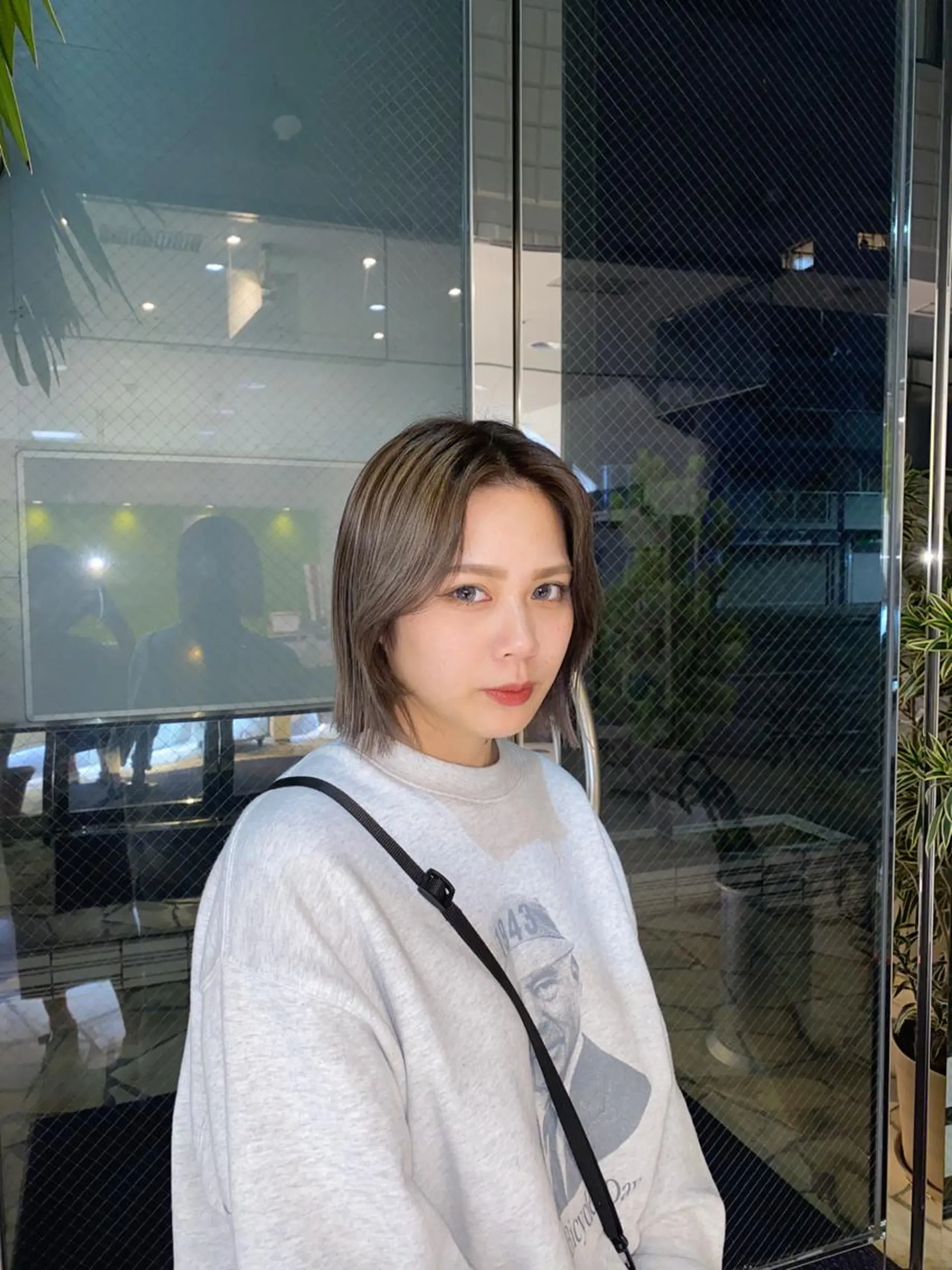 カラー ハイライトカラー ボブ j-sure所属・サントス 芳美のヘアスタイル