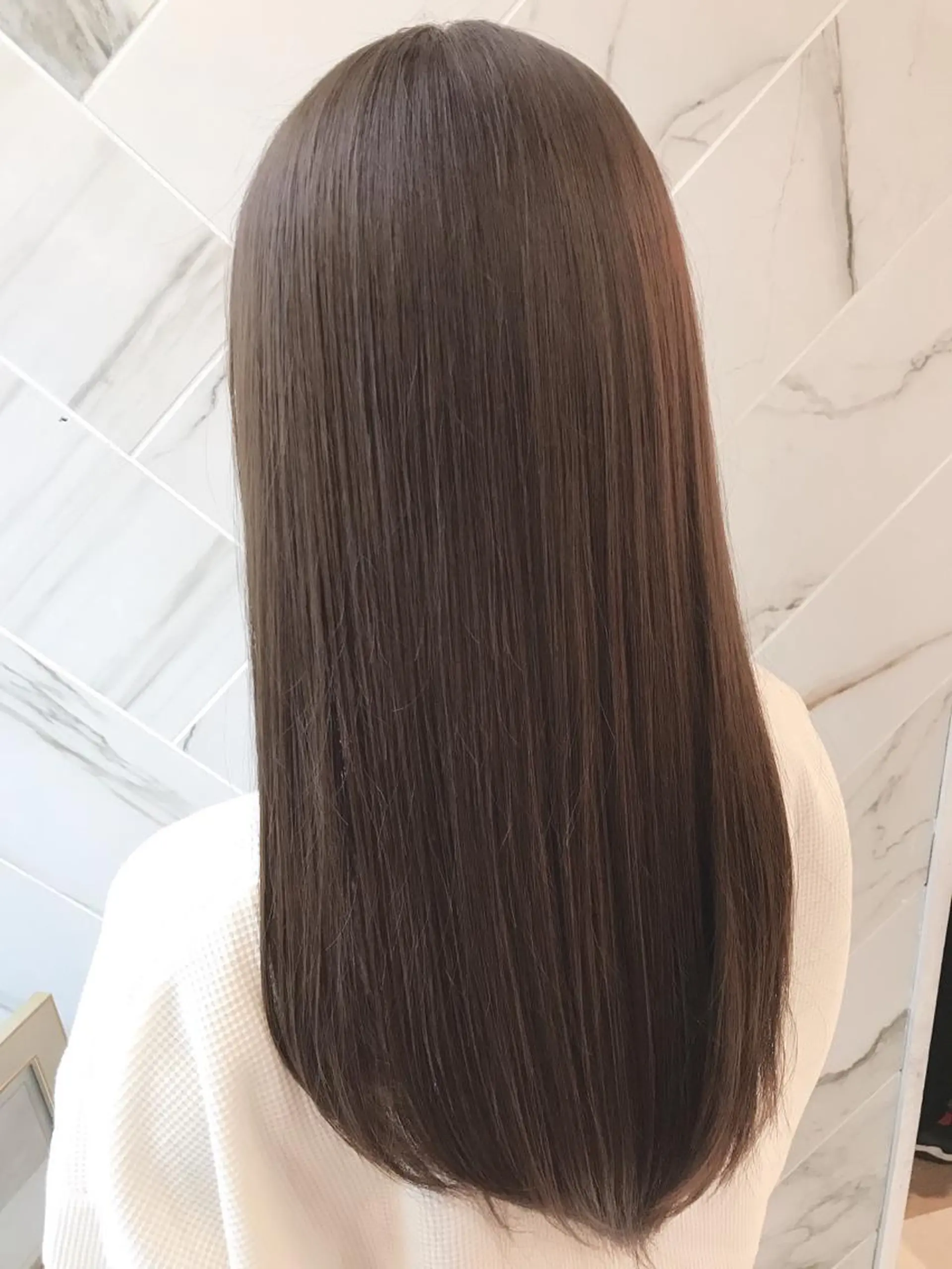 ロング カラー アクアカラー イルミナカラー 髪質改善 トリートメント ✨似合うのその先へ✨ 田中延和のヘアスタイル