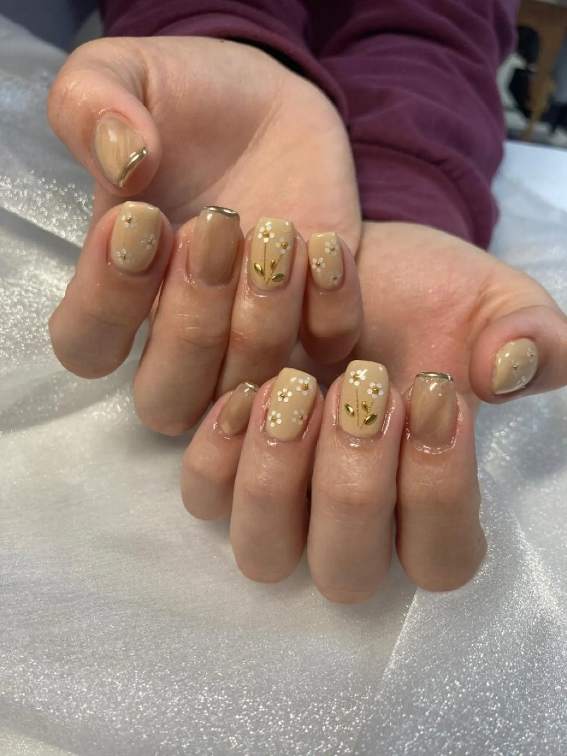 ヘアアレンジ ネイル マツエク・マツパ ハンドネイル MALCAnail(マルカネイル)所属・荒木 莉奈のネイルデザイン