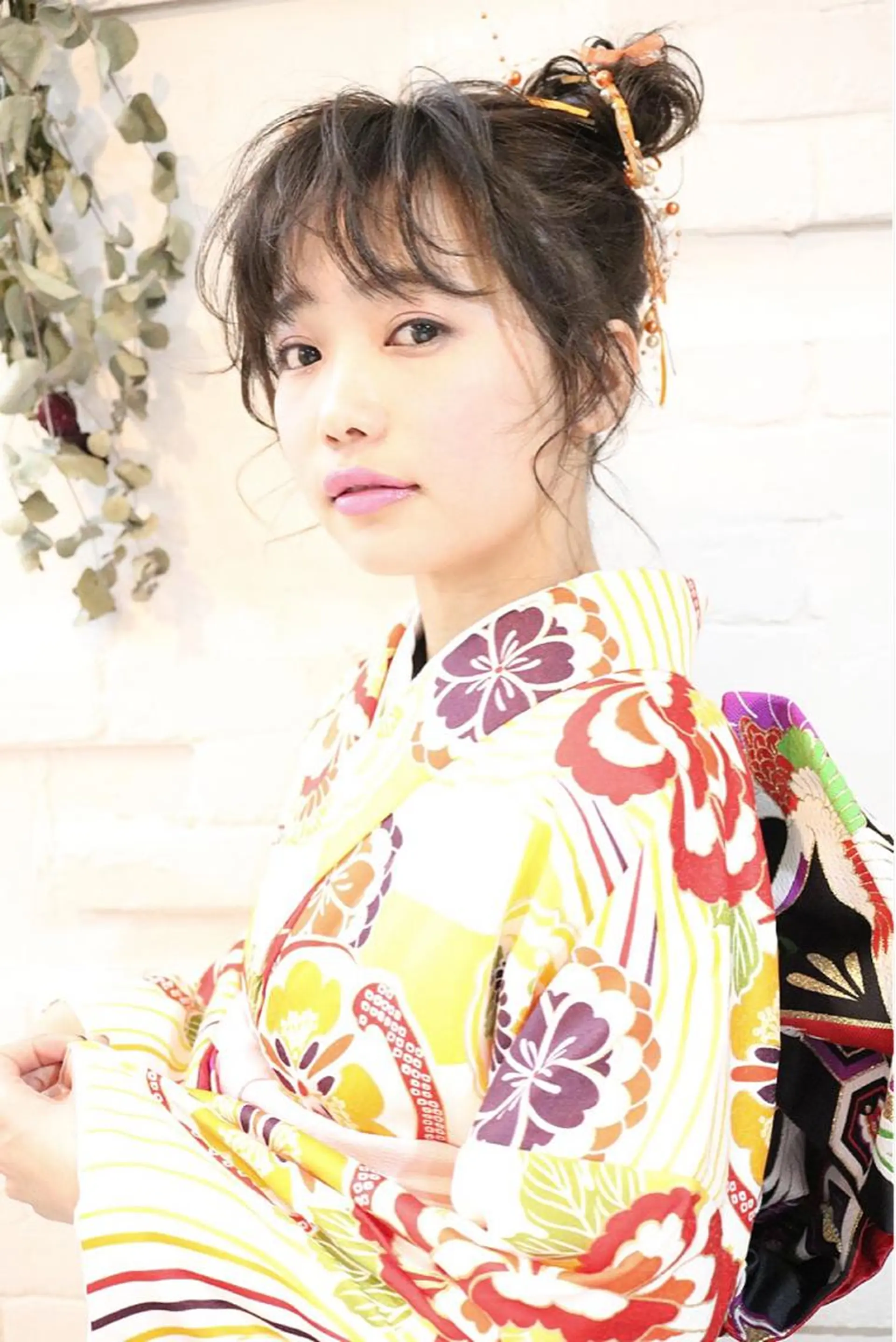 セミロング 着付け まつパ・ヘアセット ♡Chinami♡のマツエク・マツパデザイン