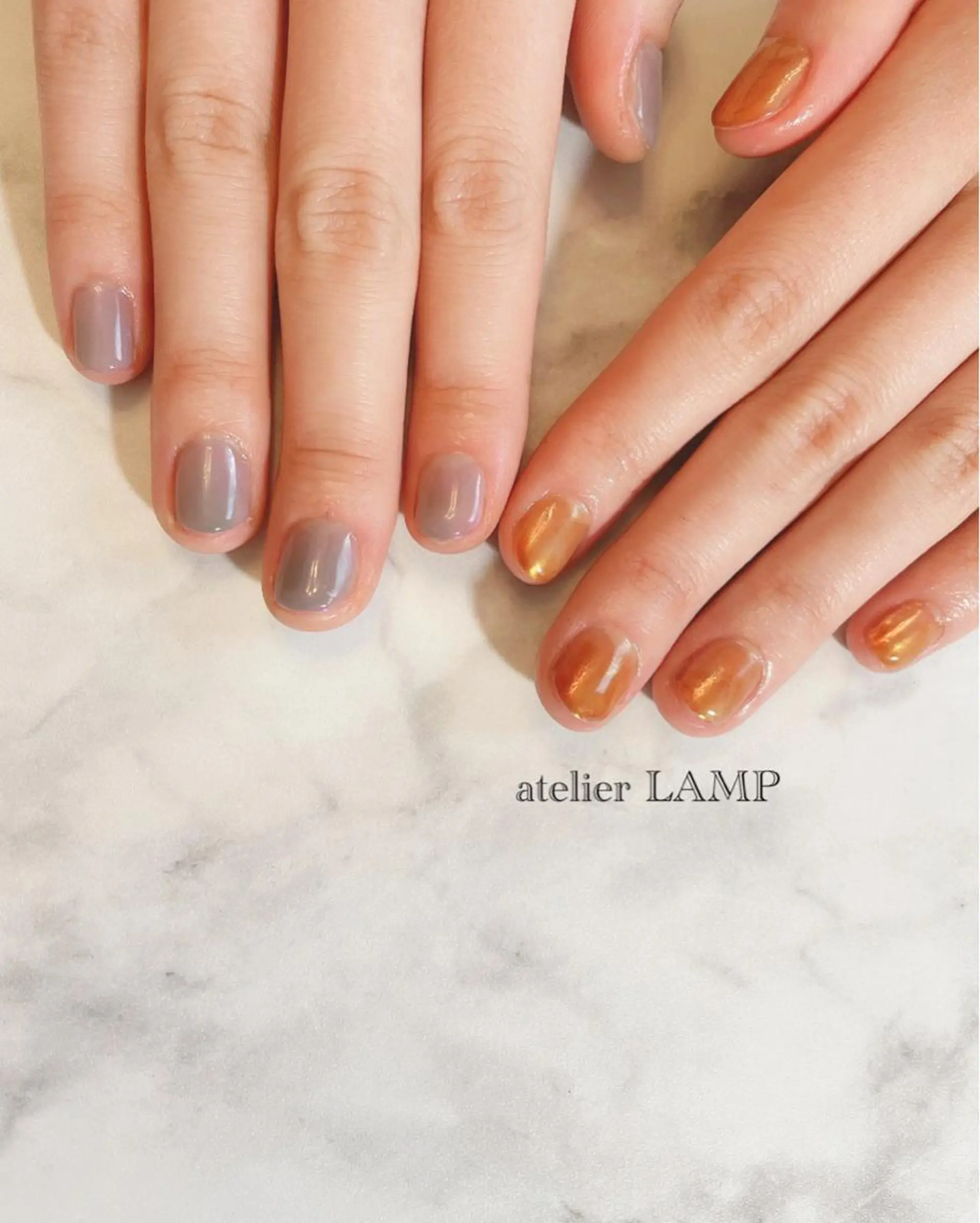 ネイル ワンカラーネイル NANA no artのネイルデザイン