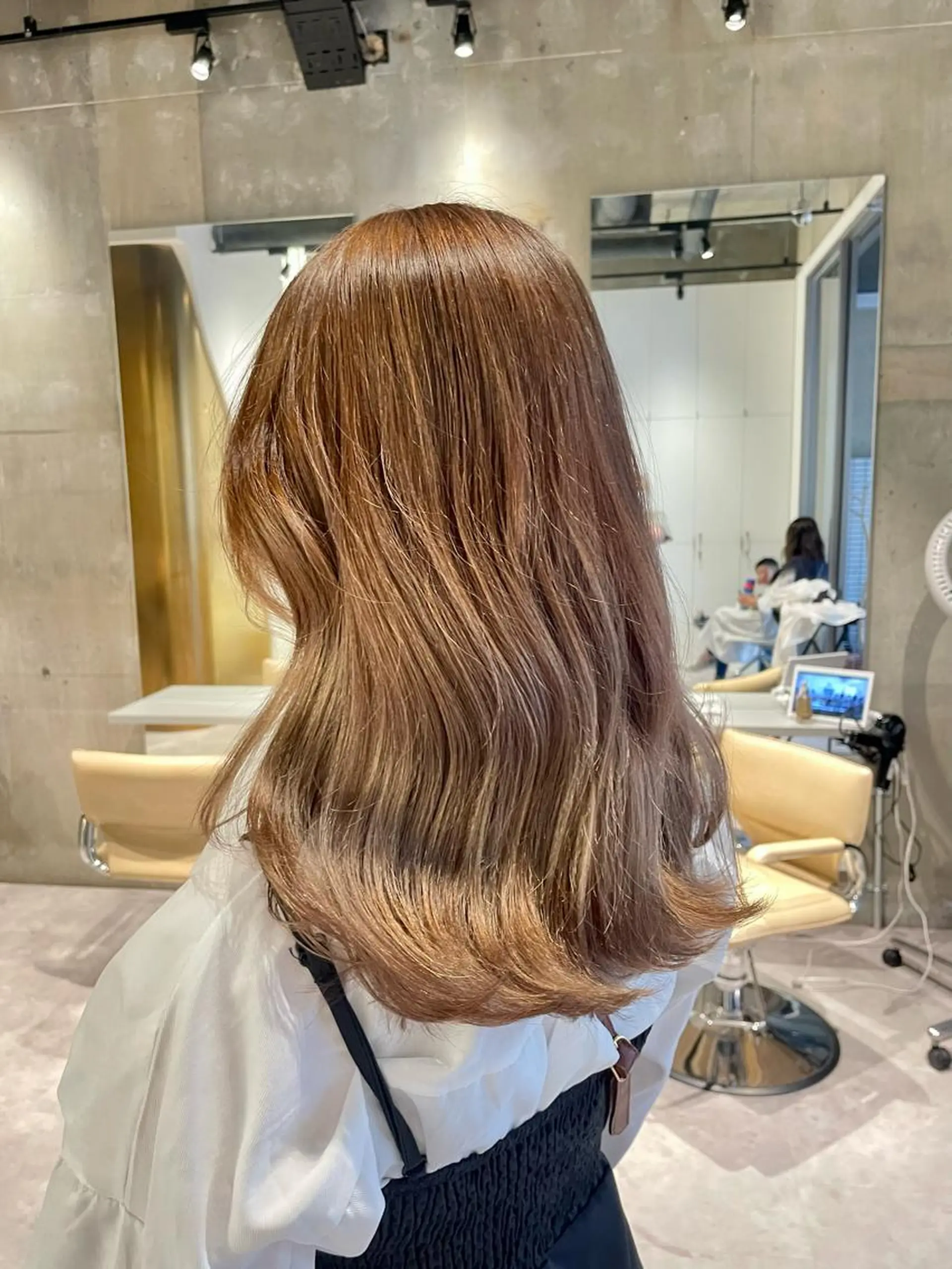 ロング カラー パーマ 海外レイヤー 🇺🇸/ヒナコのヘアスタイル