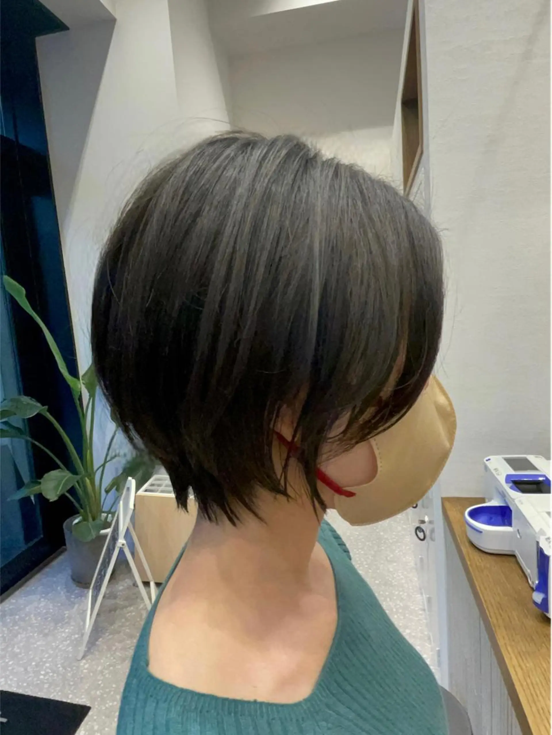 ショート ショートボブ ボブ ショートヘア カット 荒木 理緒のヘアスタイル