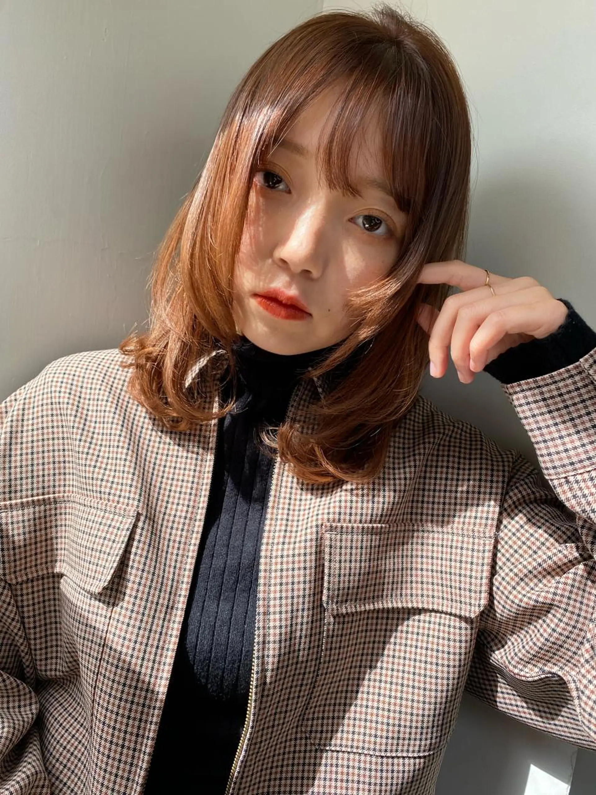 ミディアム カラー ヘアカラー トリートメント アレンジ指名 no.1✨ｈａｋｏのヘアスタイル