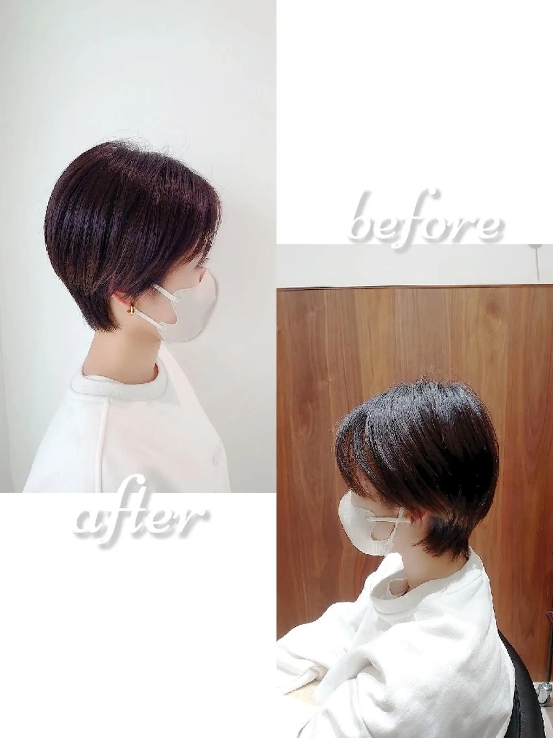 ショート カラー GO TODAY SHAiRE SALON キラリトギンザ店所属・🐱higajo🐱 比嘉門(ヒガジョウ)のヘアスタイル
