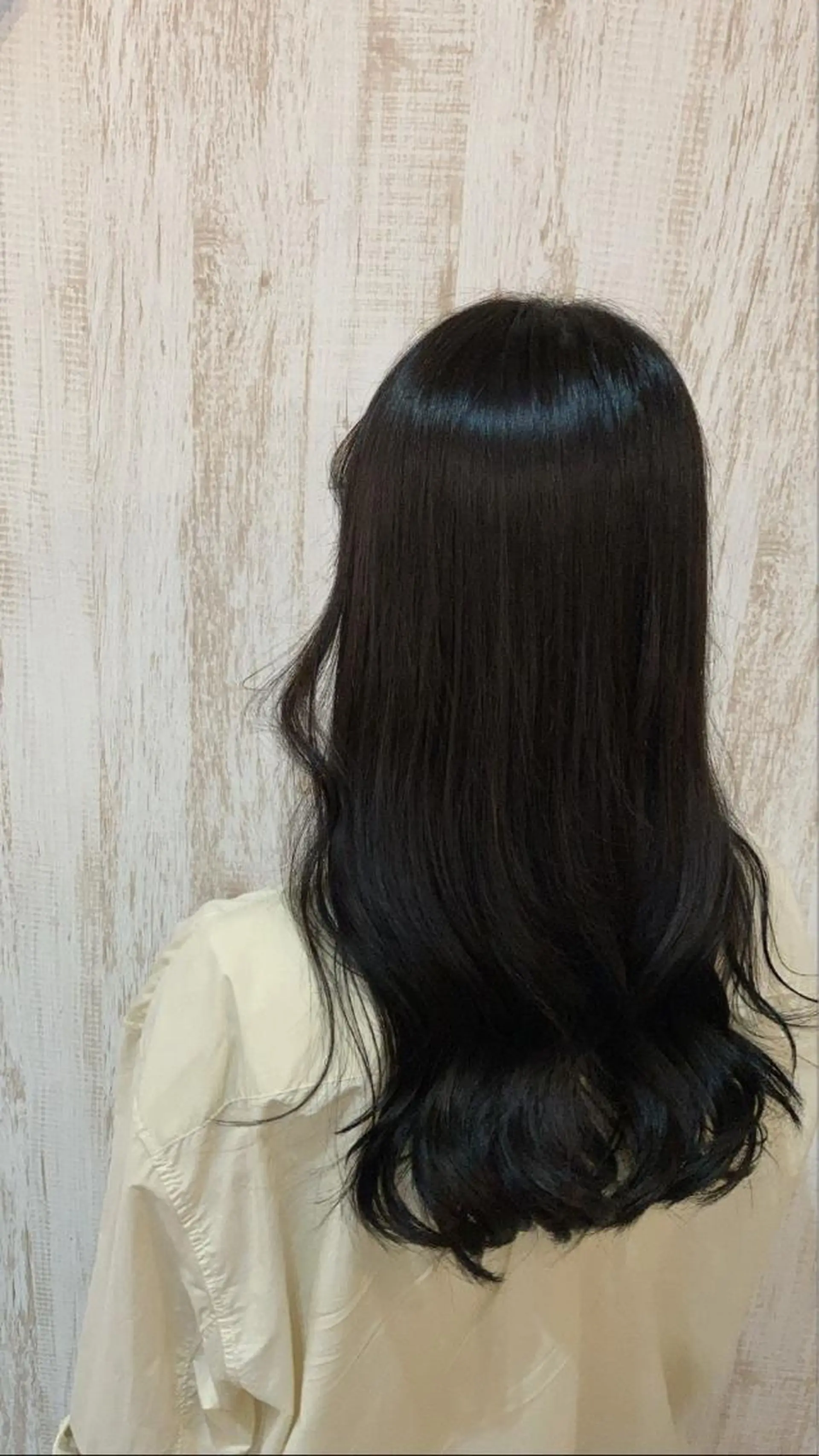 ロング カット ヘアカラー 韓国風🫧艶カラー 💟ran💟のヘアスタイル