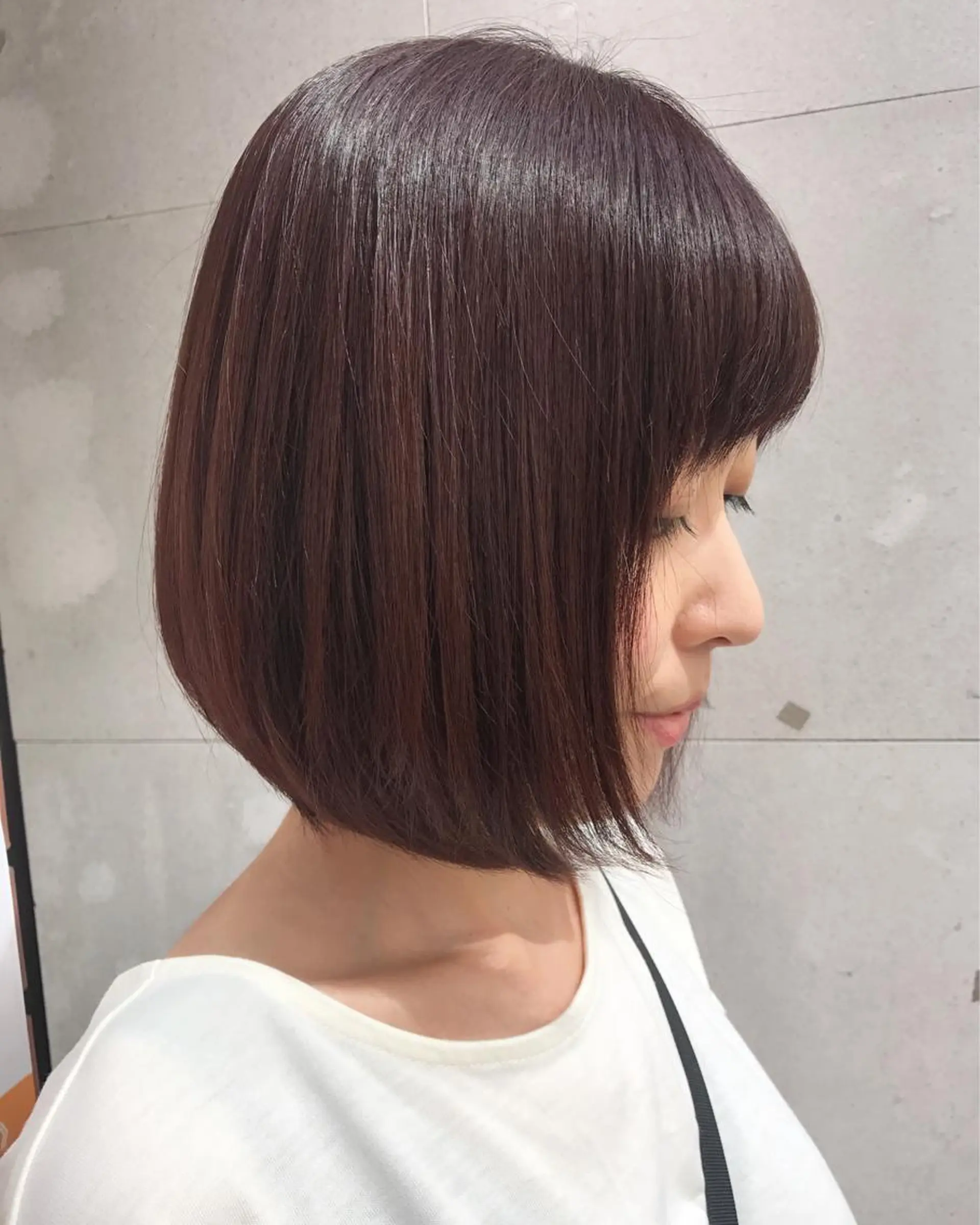 ミディアム カラー ニュアンスヘア☆樋口 希世☆のヘアスタイル