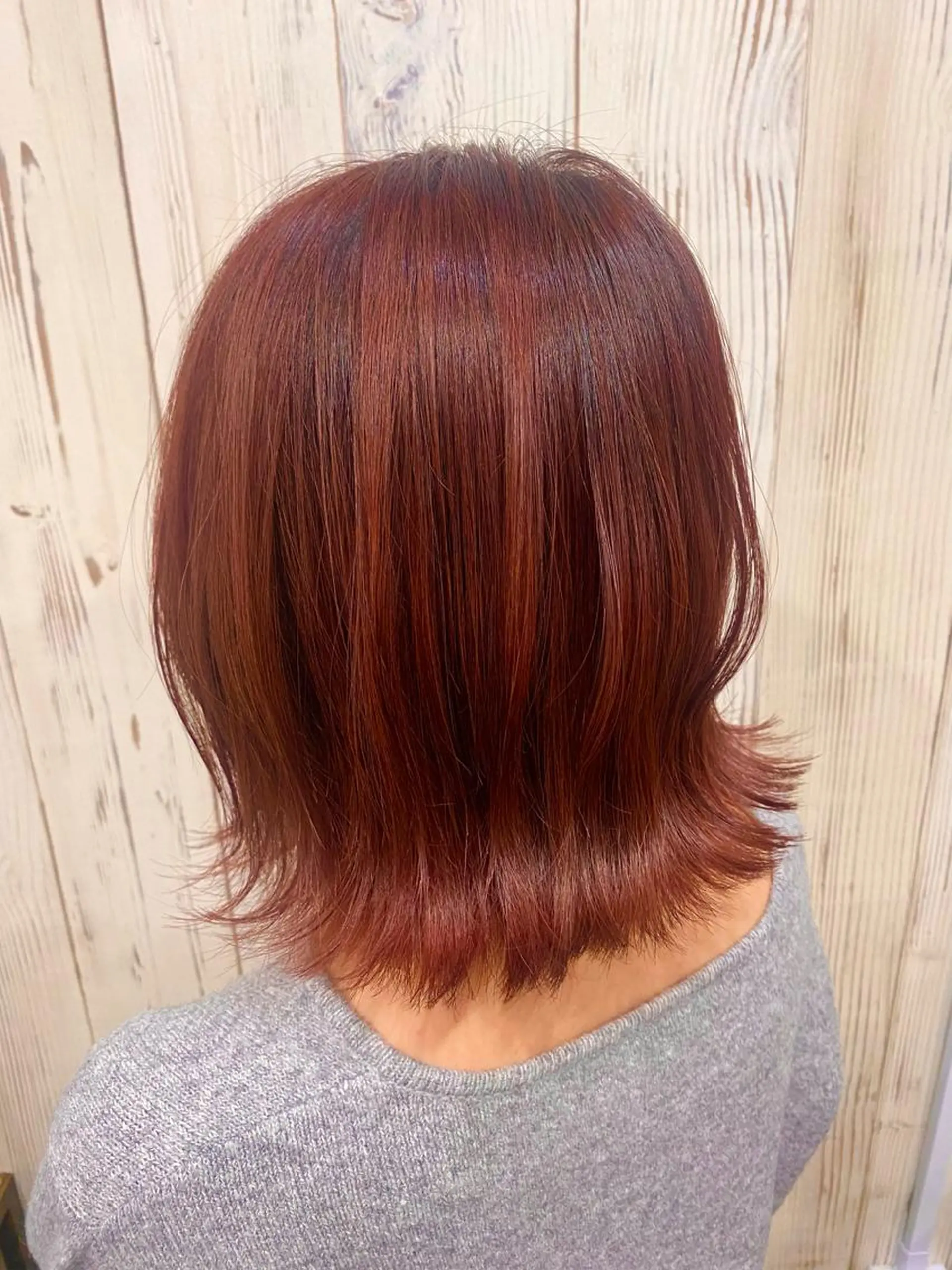 ミディアム 【.ico】心斎橋/ ウルフ/飛田ゆうきのヘアスタイル