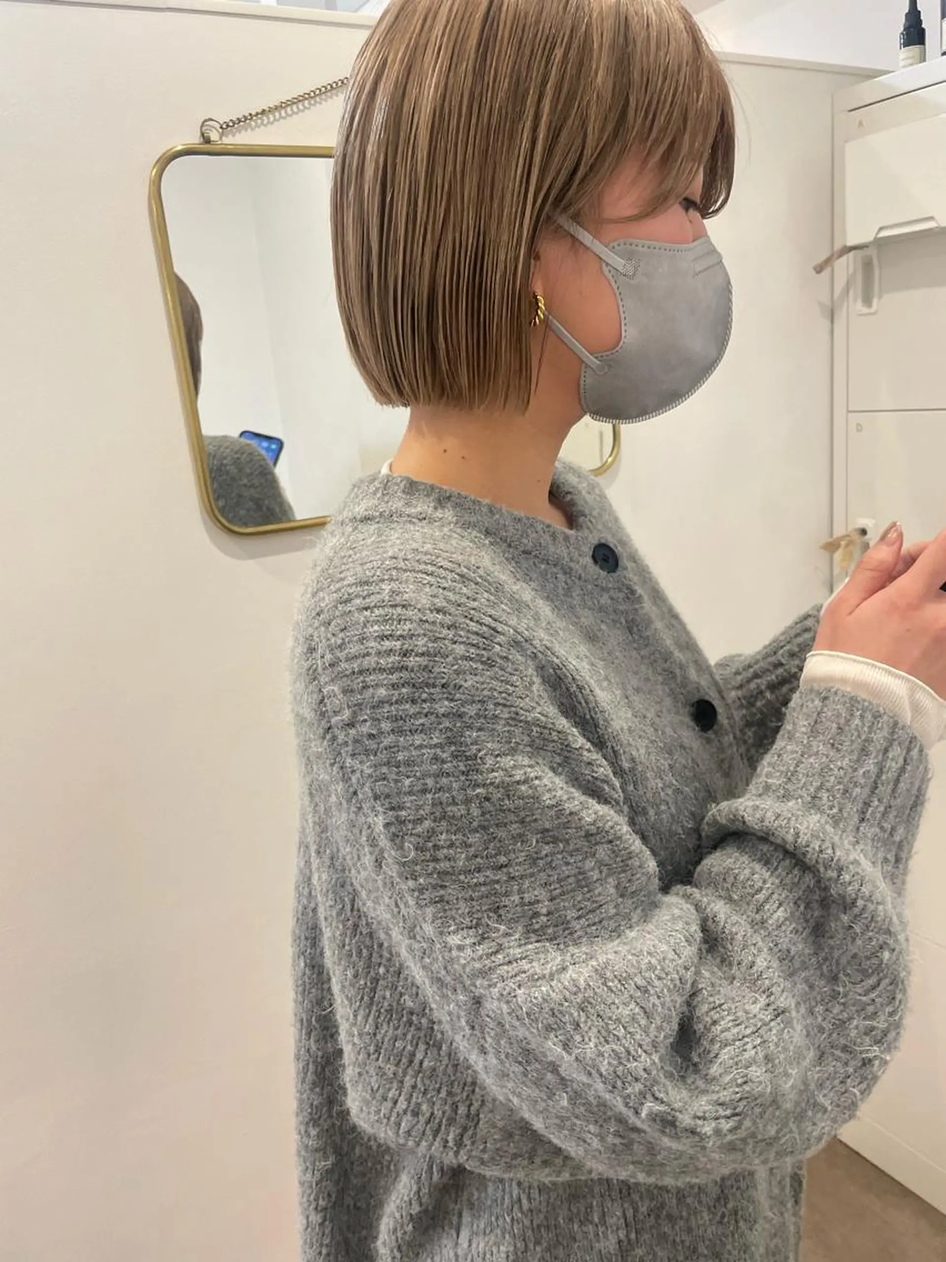 ショート 大迫 江梨のヘアスタイル