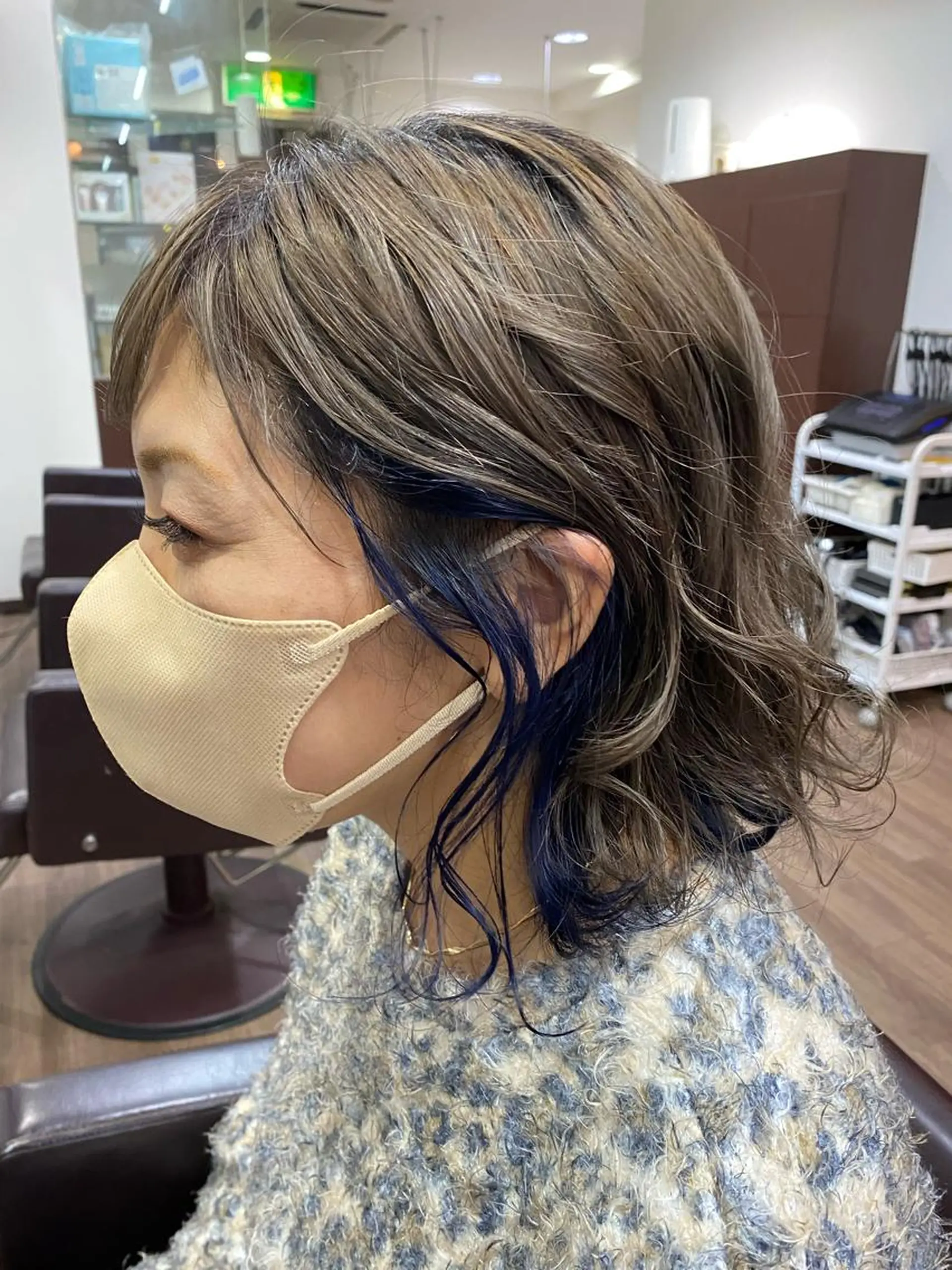 ショート カ ノのヘアスタイル