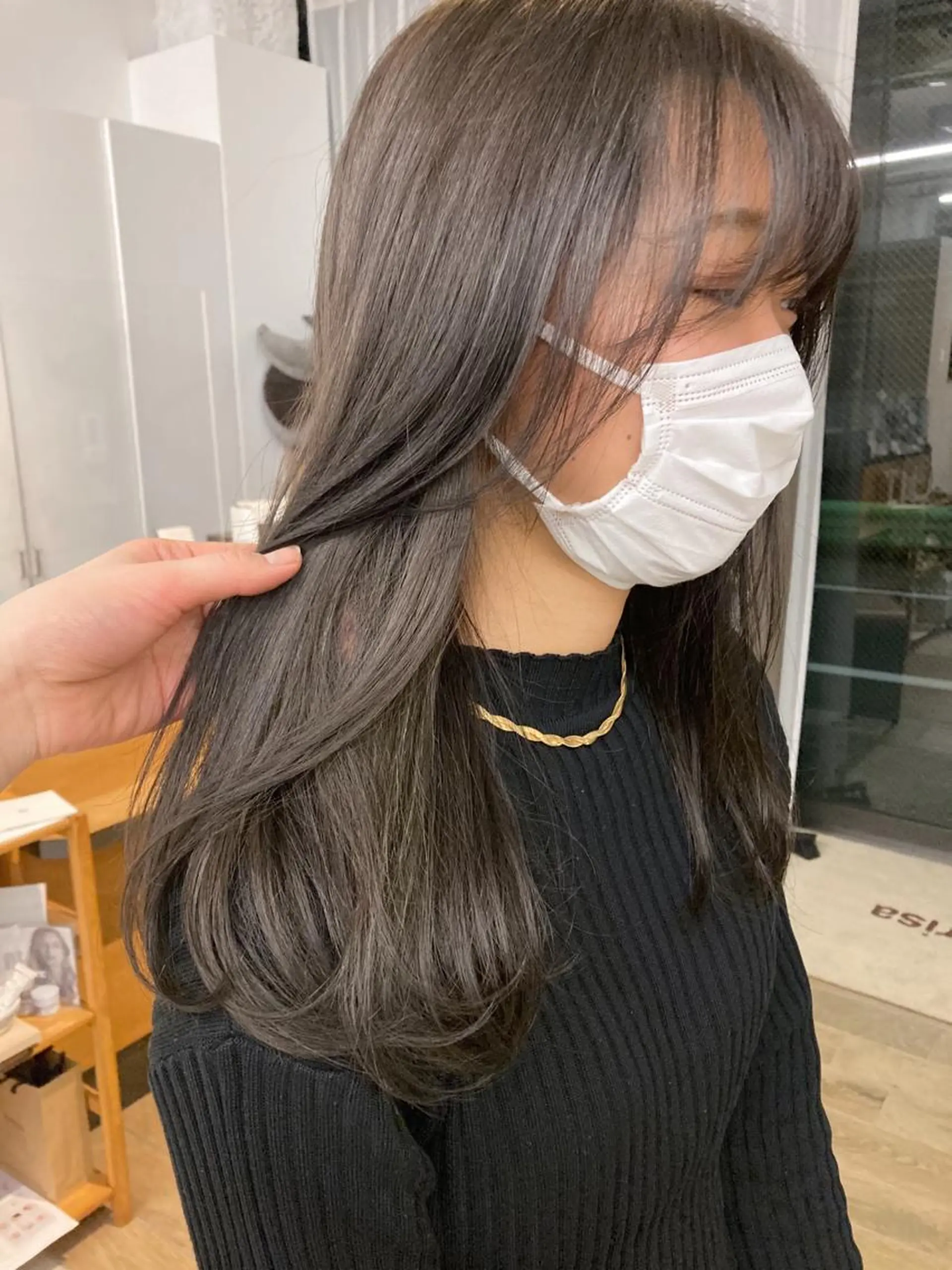 ロング brisa所属・迎 凪紗のヘアスタイル