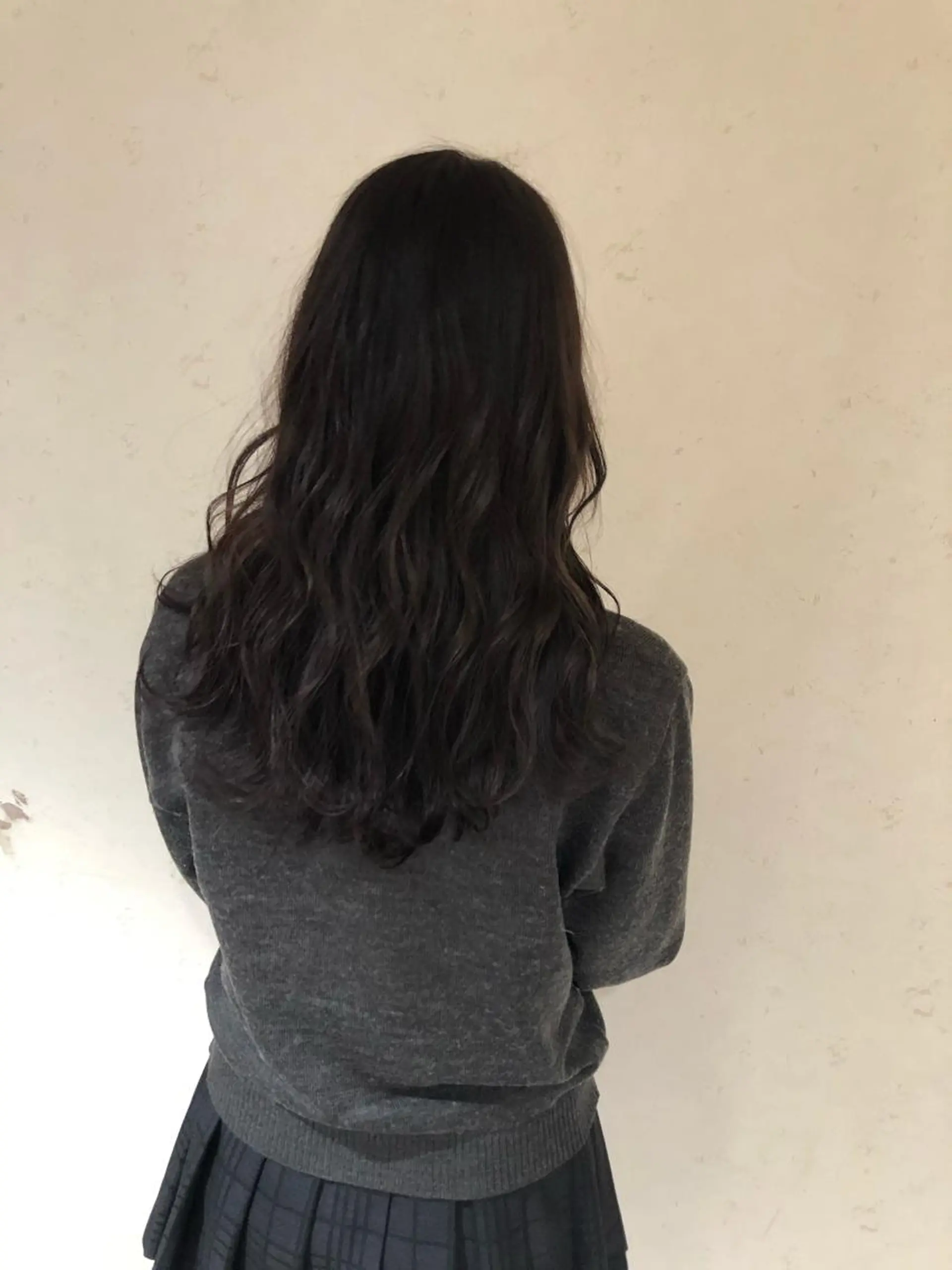 ロング カラー 小島嵩人 縮毛矯正 髪質改善のヘアスタイル