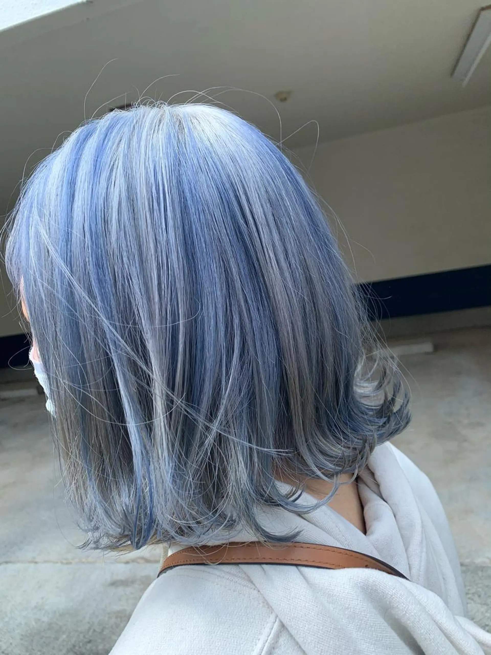 ショート カラー ブリーチ ケアブリーチ ダブルカラー ハイライトカラー ハイトーンカラー ヘアカラー トリートメント Beleza 渋谷所属・Kazusa/渋谷/ エクステ/ハイトーンのヘアスタイル